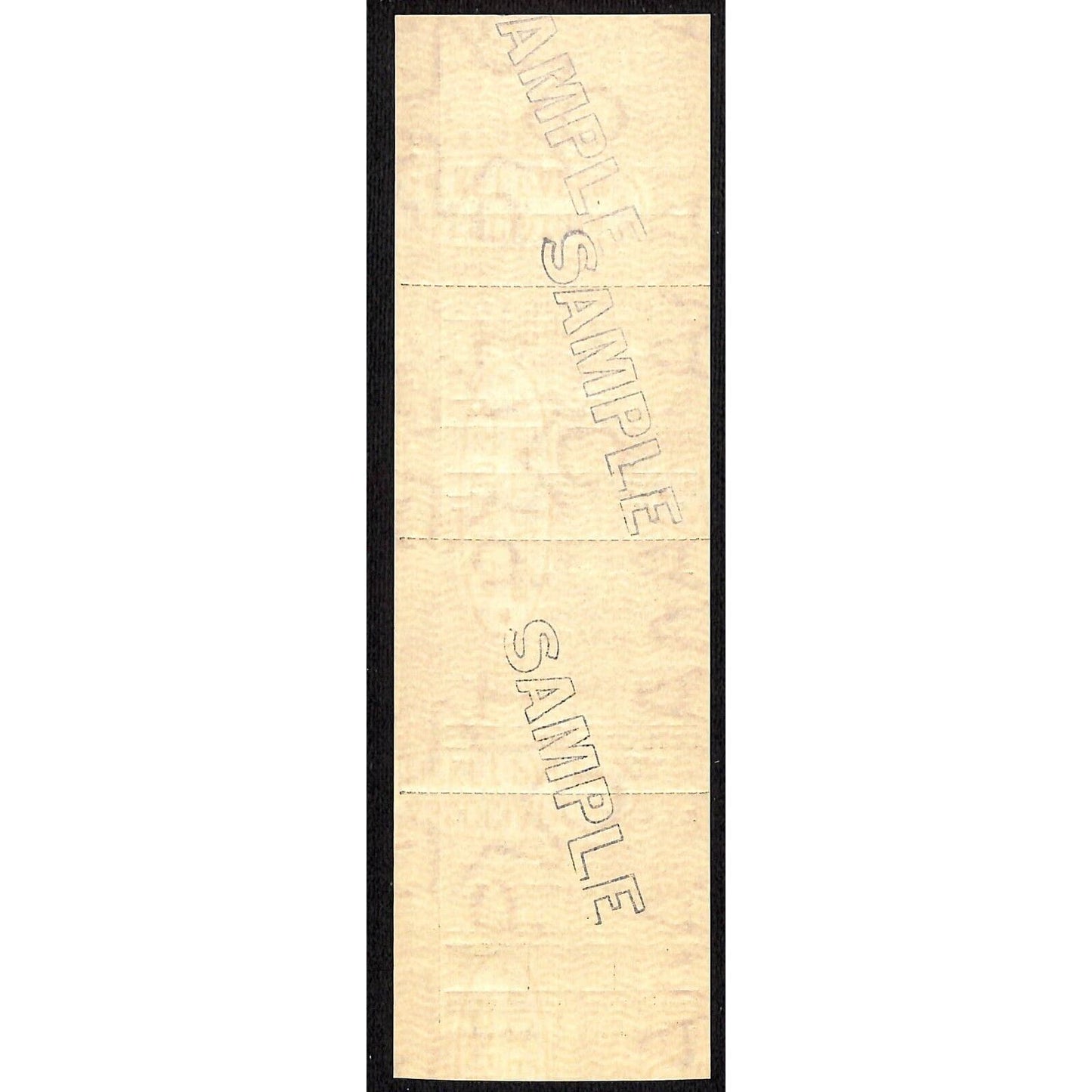 N.Y.C.R.R. - D. & H. R. R. New York / Albany SAMPLE Ticket c1960's Scarce #17224