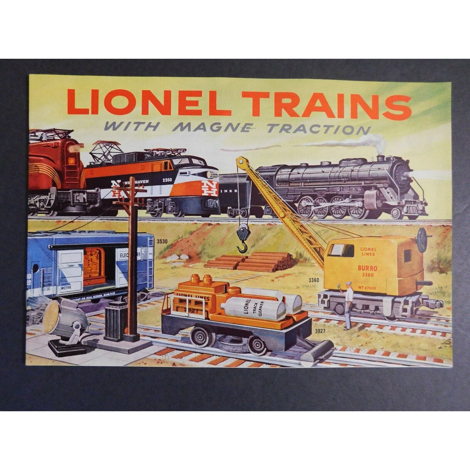 Original 1956 Lionel Electric Trains Catalog 39pgs. VGC/EXC Gary Nelso