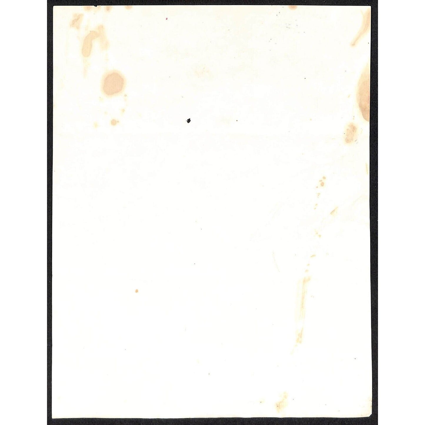 American Circus Corporation Circus Letterhead c1920's w/ Staining Scarce