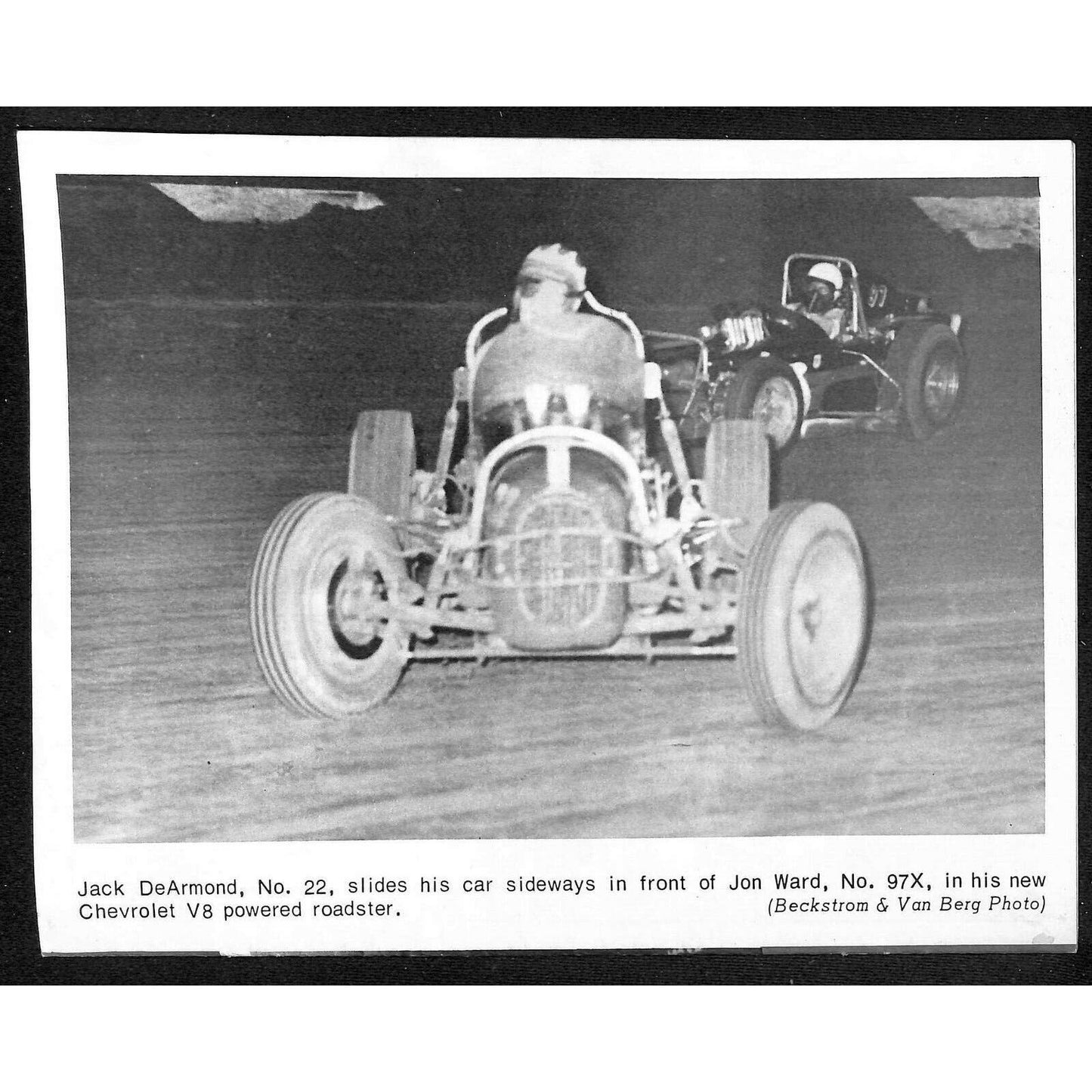 Scarce Aug 6 1966 Sprint Car Auto Racing CRA Program Whiteman Speedway 16pp.