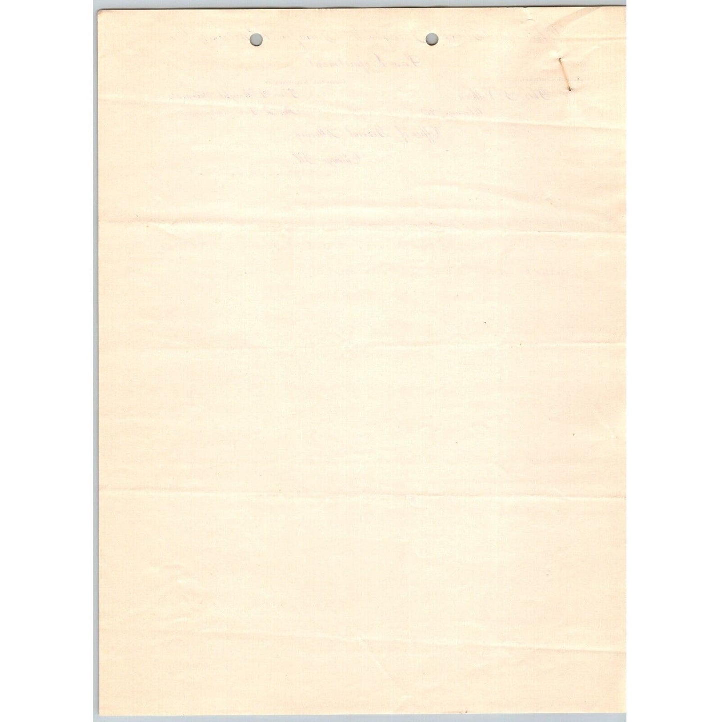 Chicago, Rock Island and Pacific Railway 1889 General Attorney Letterhead