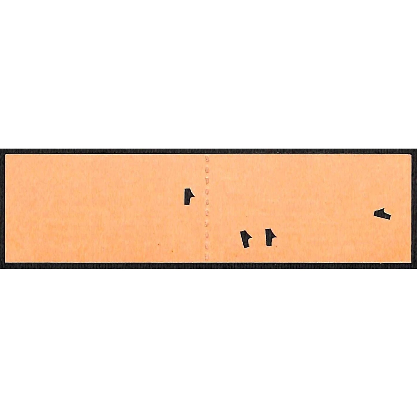 Chicago, Burlington & Quincy Railroad Unnumbered SAMPLE Ticket to/from Macomb