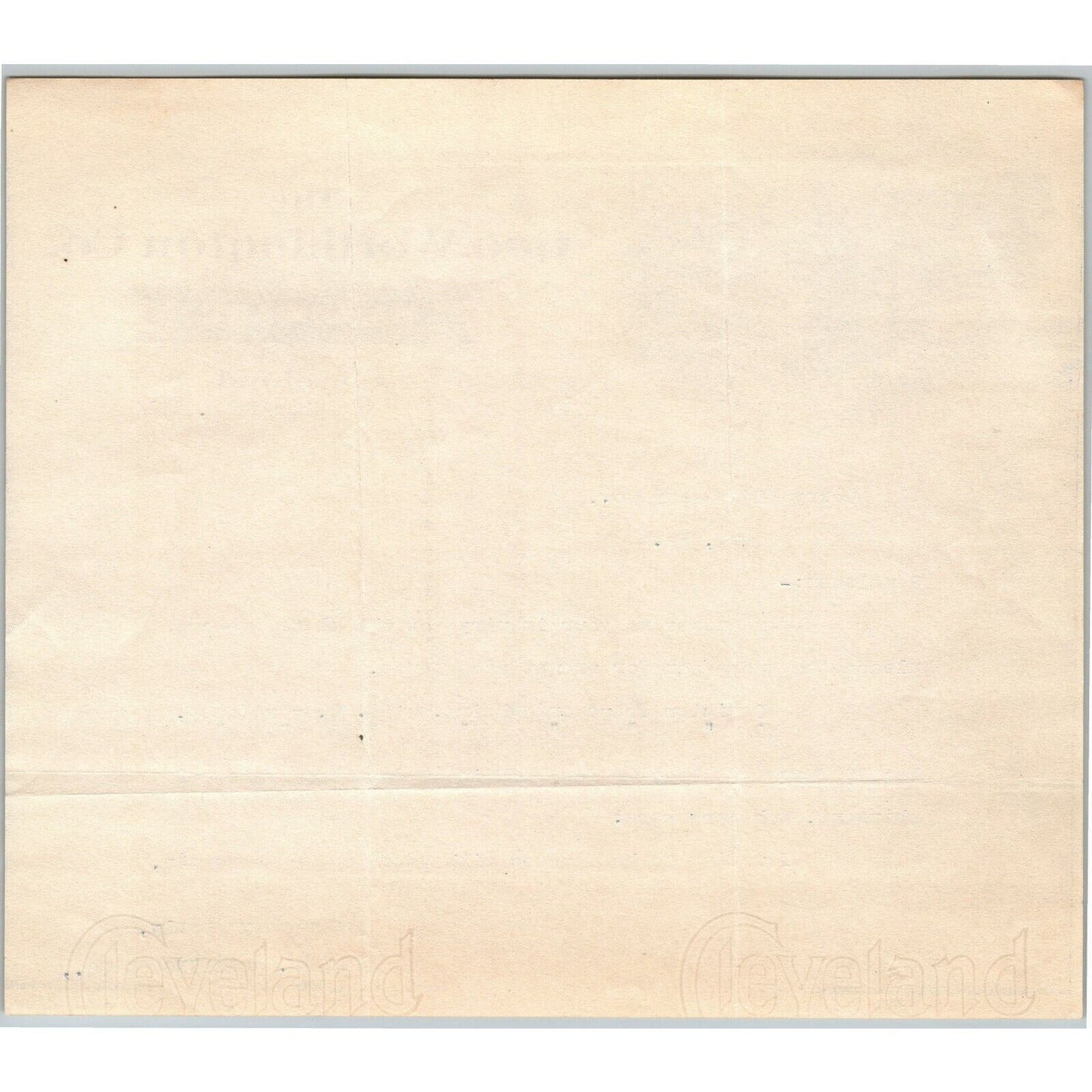 Geo. Worthington Co. 1914 Letterhead Cleveland Hardware to: Corry Hide & Fur PA
