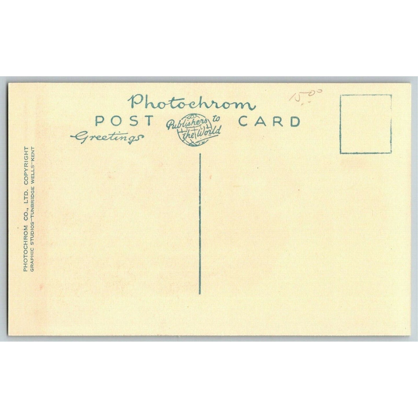 1940's The Duke of Edinburgh Portrait PPC Postcard Unposted