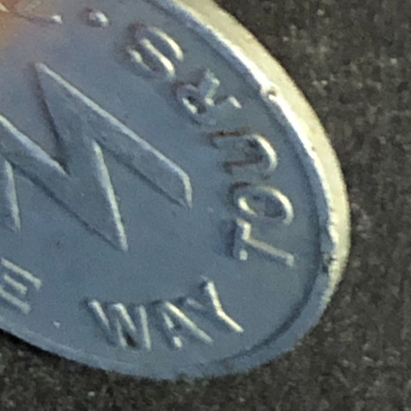 Merz White Way Tours Philadelphia WM Transit / Bus Token 19mm -- Scarce