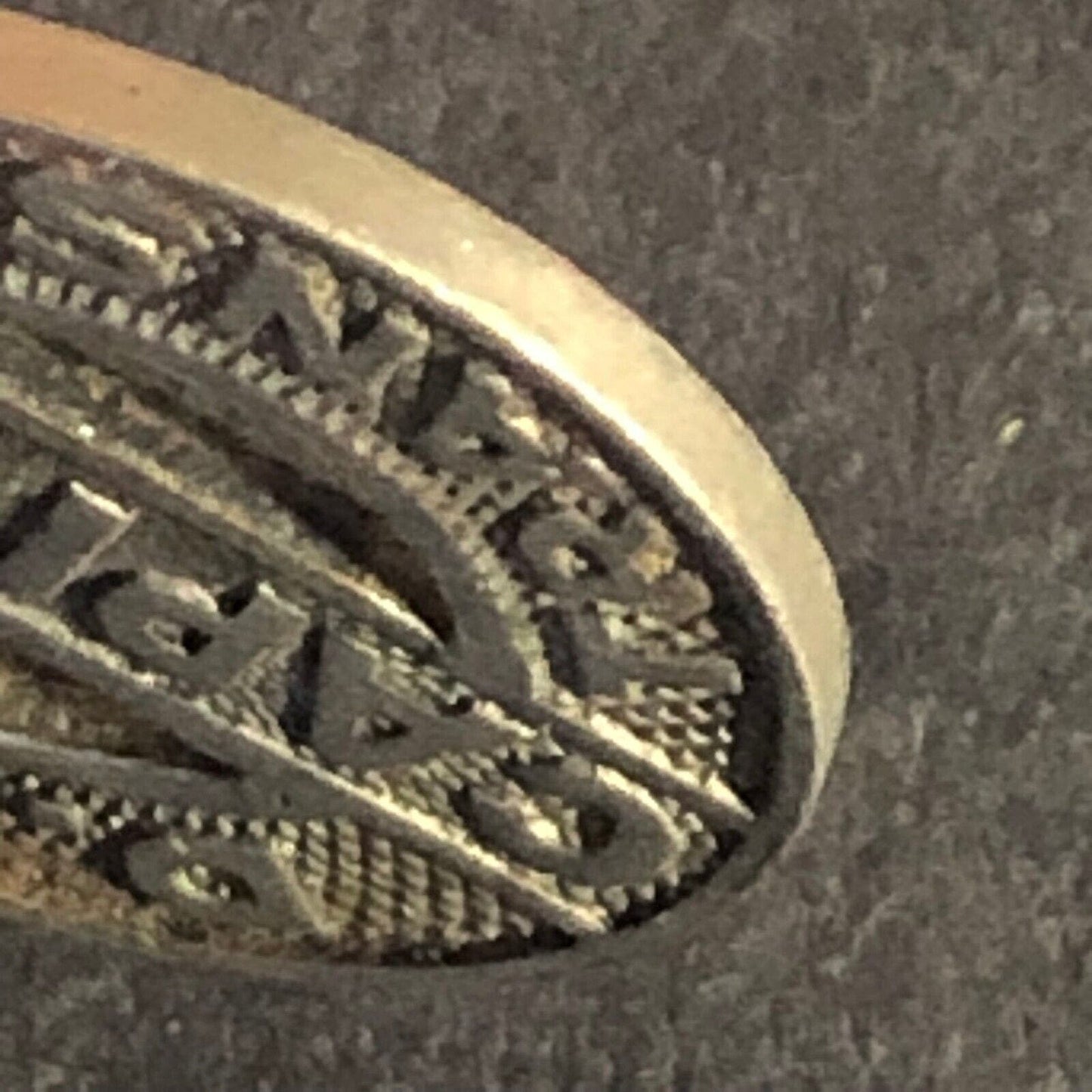 Capital Transit Dist. of Col. D. of C. One Fare WM Transit Token 16.44mm