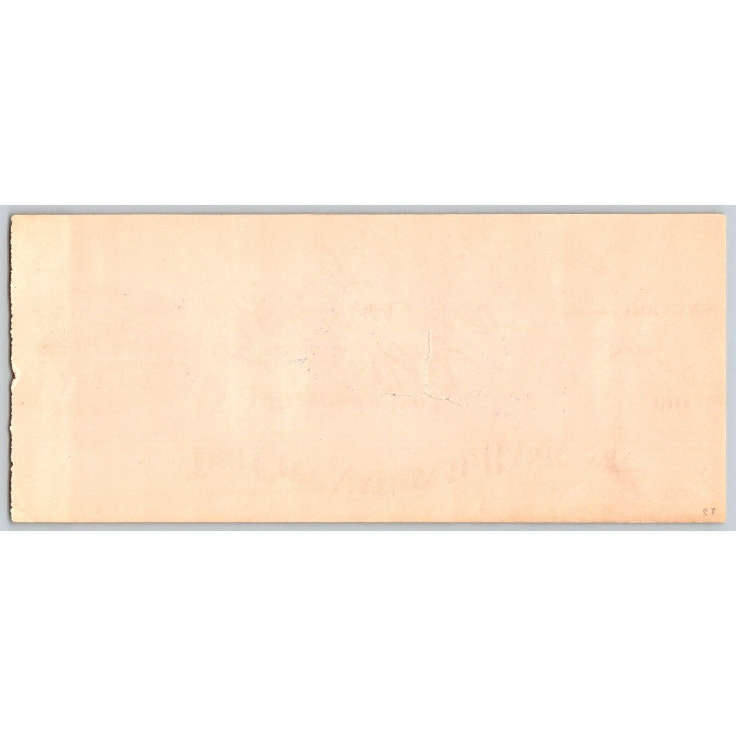 Muskogee, OK 1906 Indian Territory "City National Bank" Check Vignette - Scarce