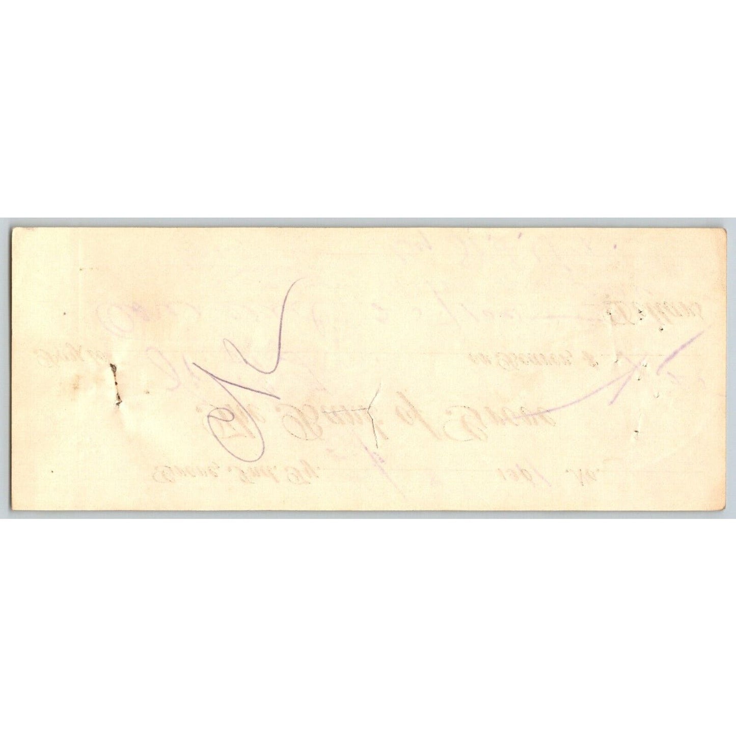 Grove, Oklahoma 1911 "The Bank of Grove" Indian Territory* Check Scarce