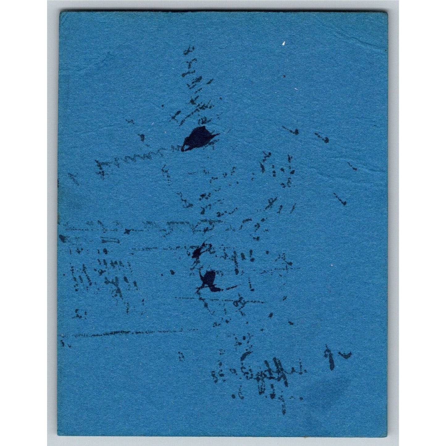 "Hitting the High Spots" Small Funny Ink Blotter c1940's-50's Monkey Surfing