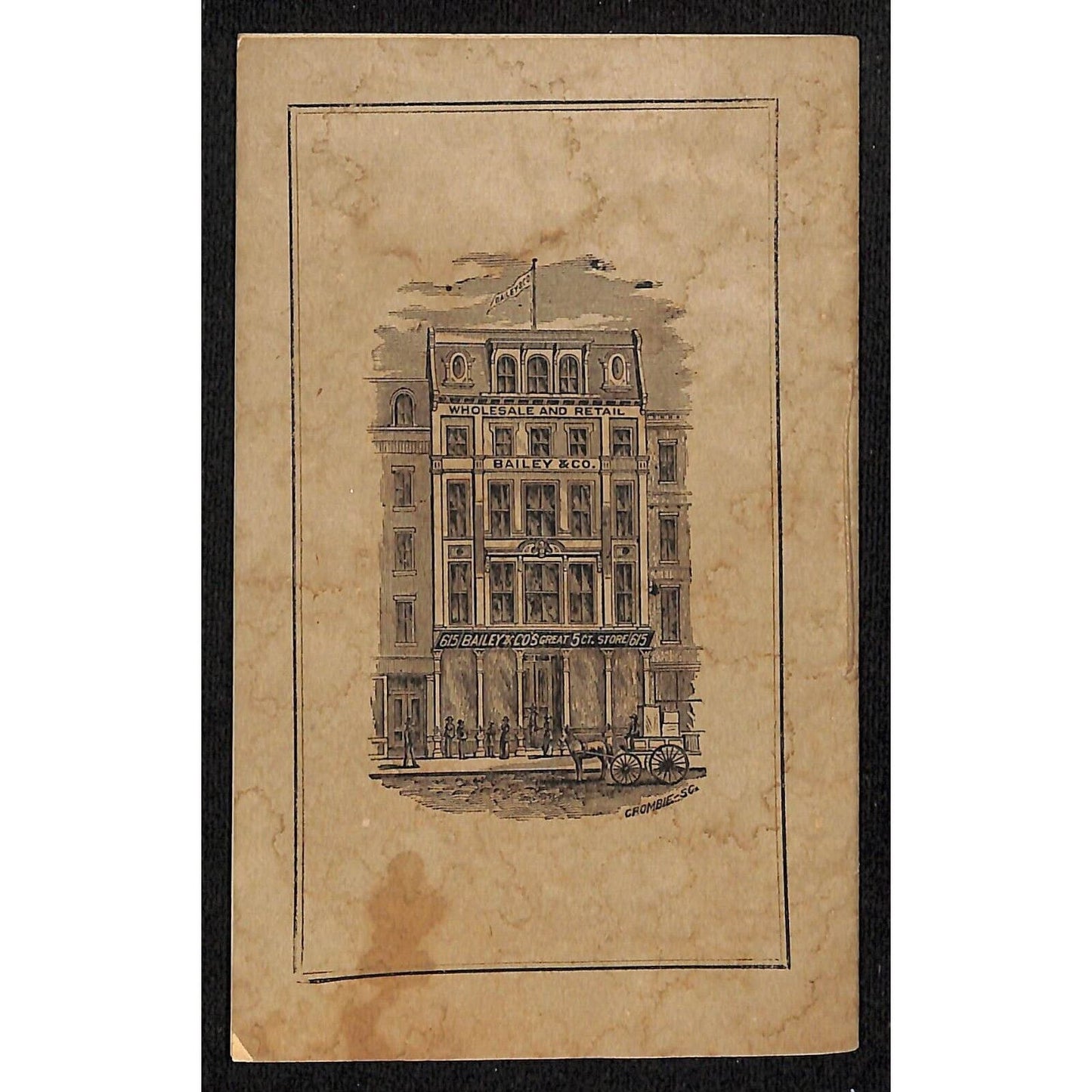 Bailey & Co's. Boston "Select Catalogue of Music" 19pp c1885 E.A. Bryant Printer