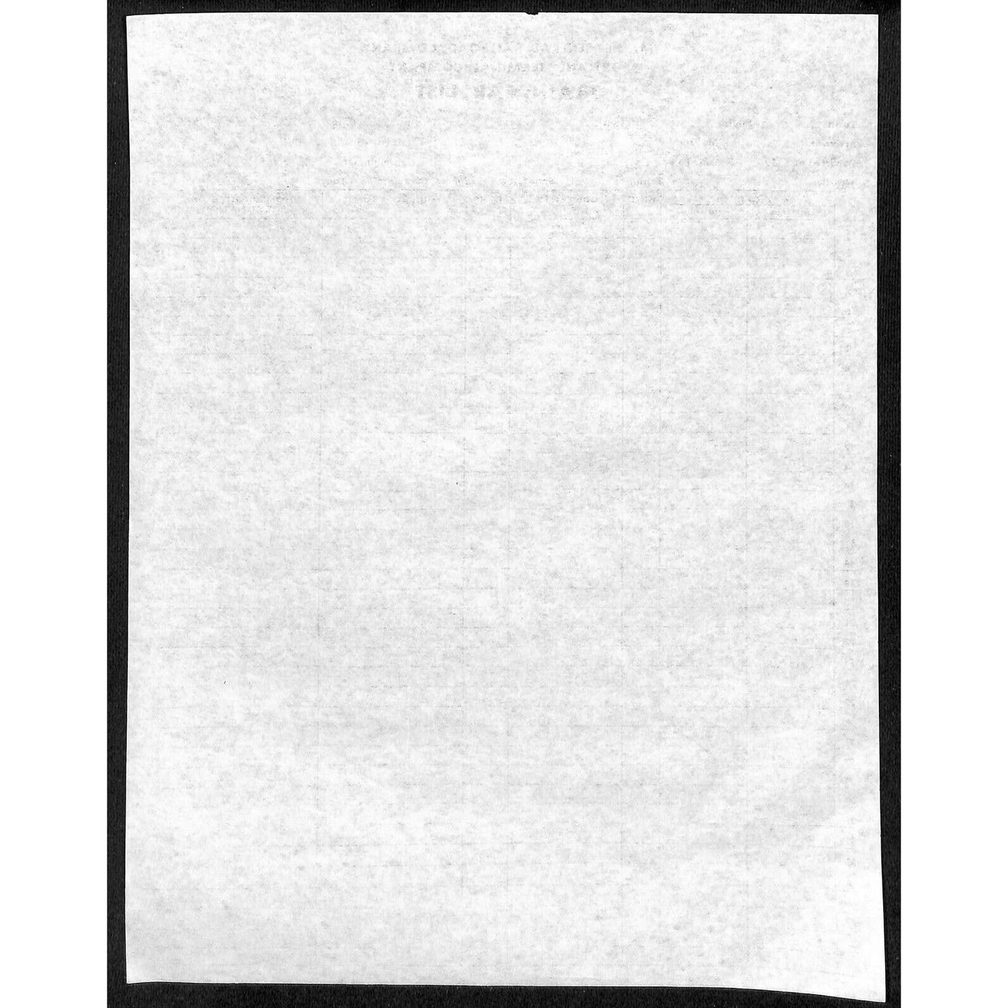 Maine Central Central Railroad Portland Unused Train Car List Form Sheet