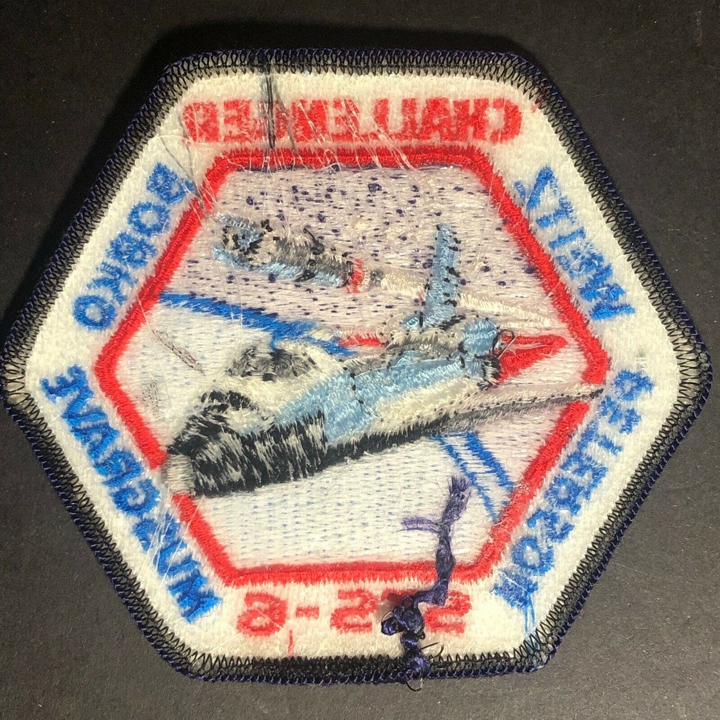 Vintage NASA Space Shuttle Challenger STS-6 Embroidered Patch