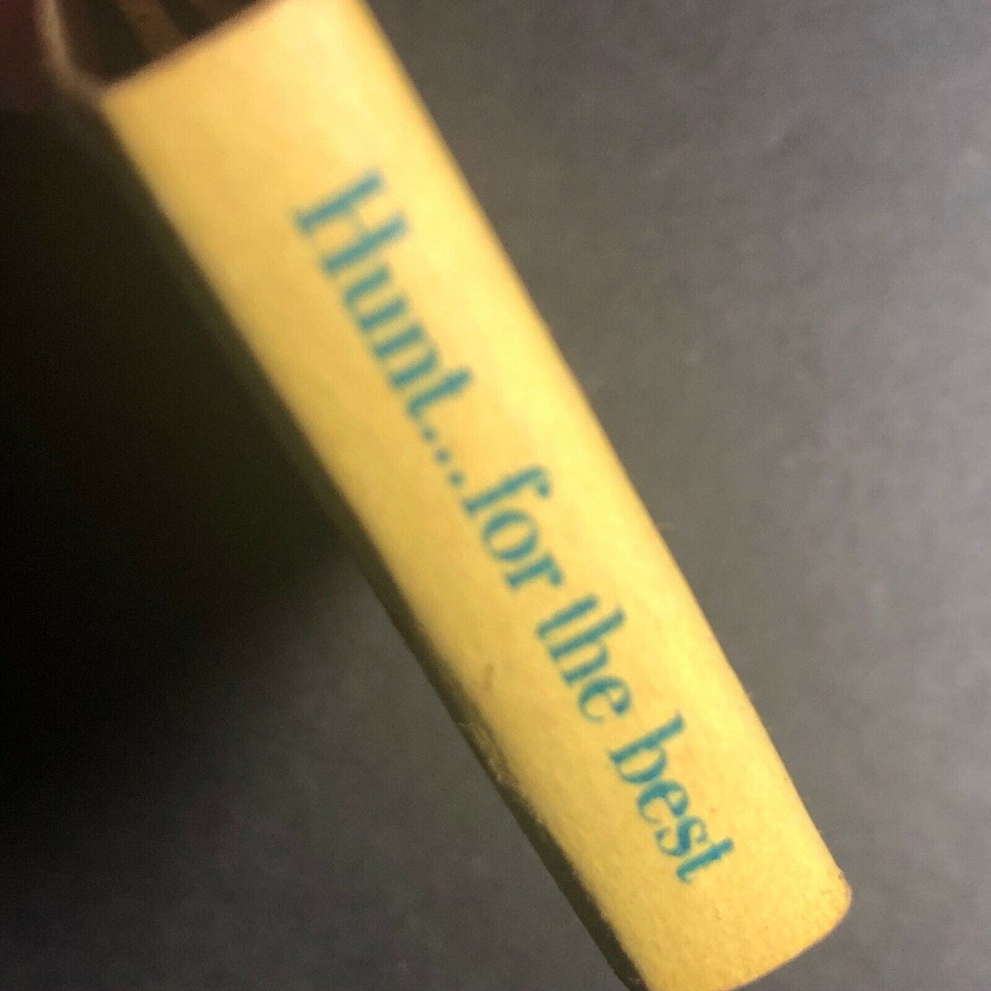 1960's Full Matchbook - Hunt's Tomato Sauce w/ Beef Crust Pie Recipe
