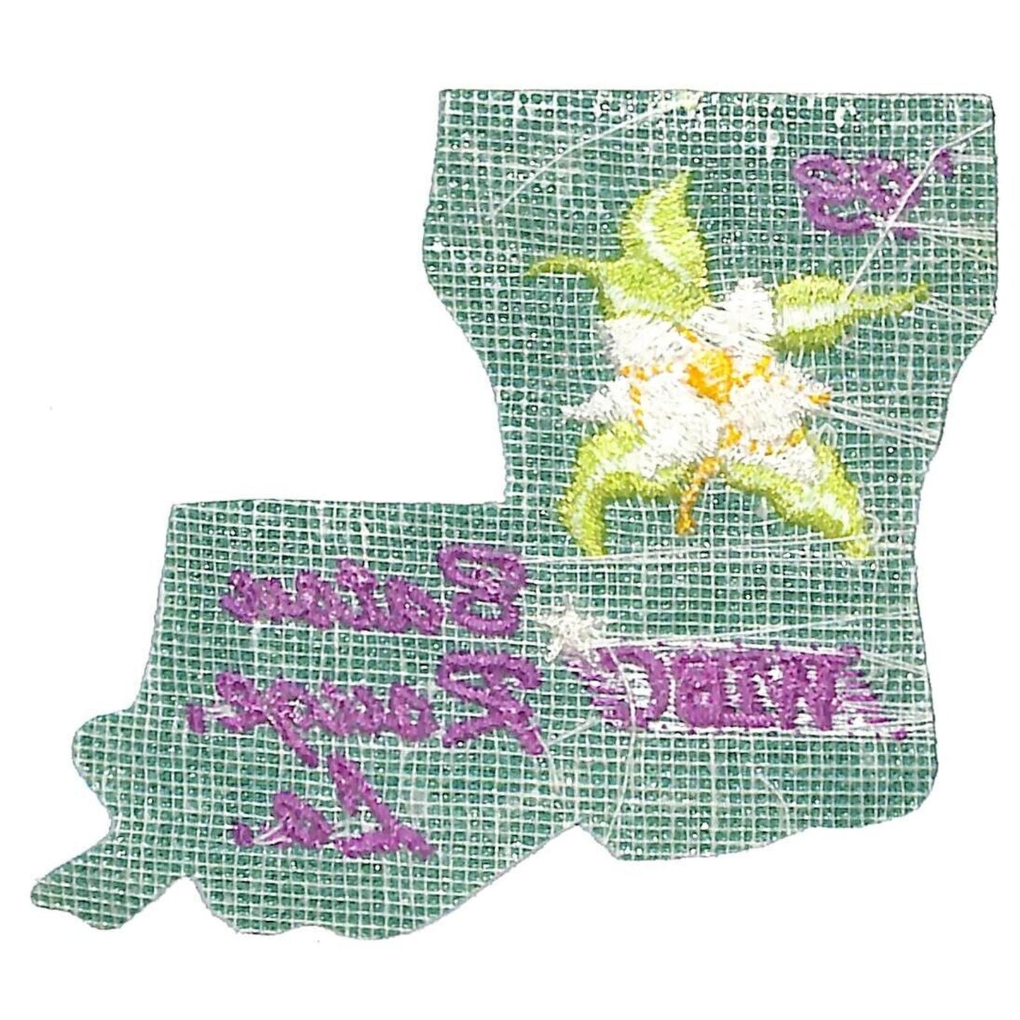 '93 Baton Rouge, La. WIBC Embroidered Bowling Patch