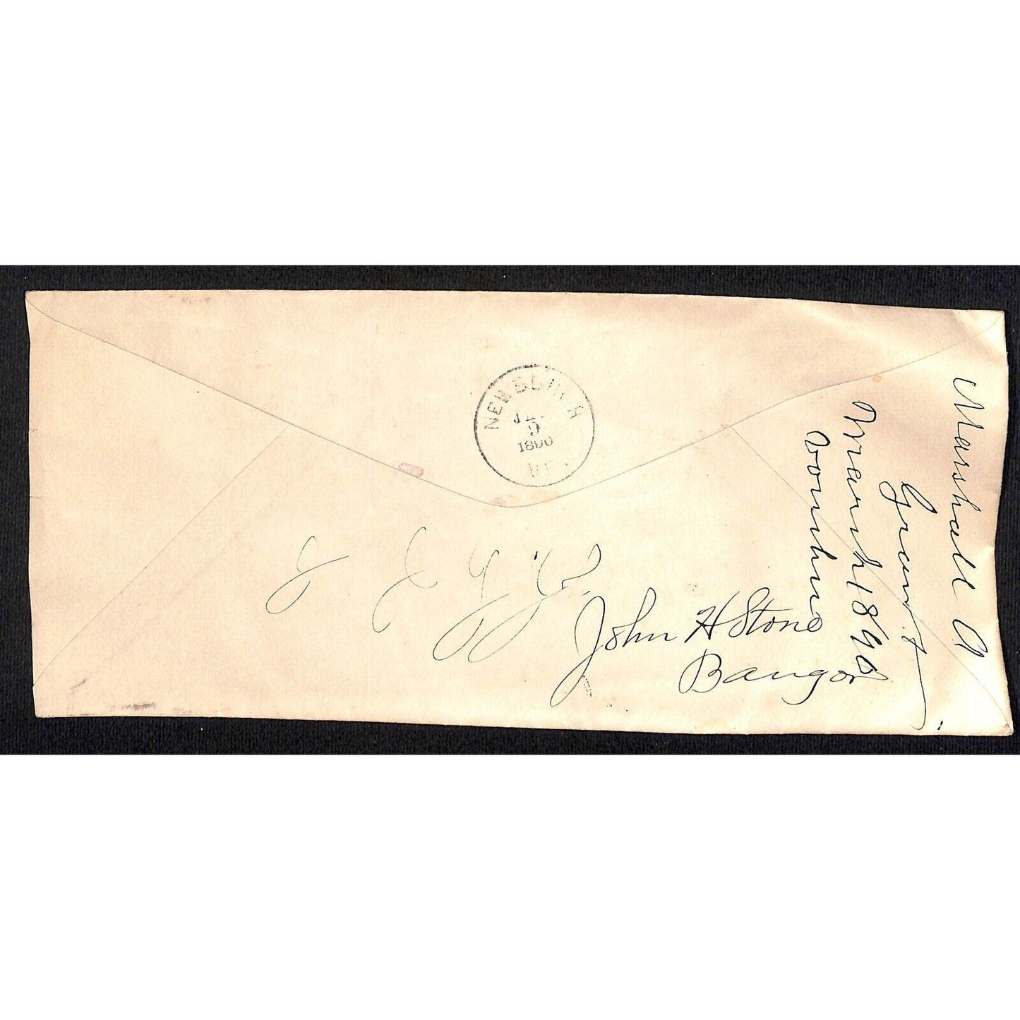 Augusta, ME 1890 U.S. Pension Agency Dept. of the Interior Cover Only