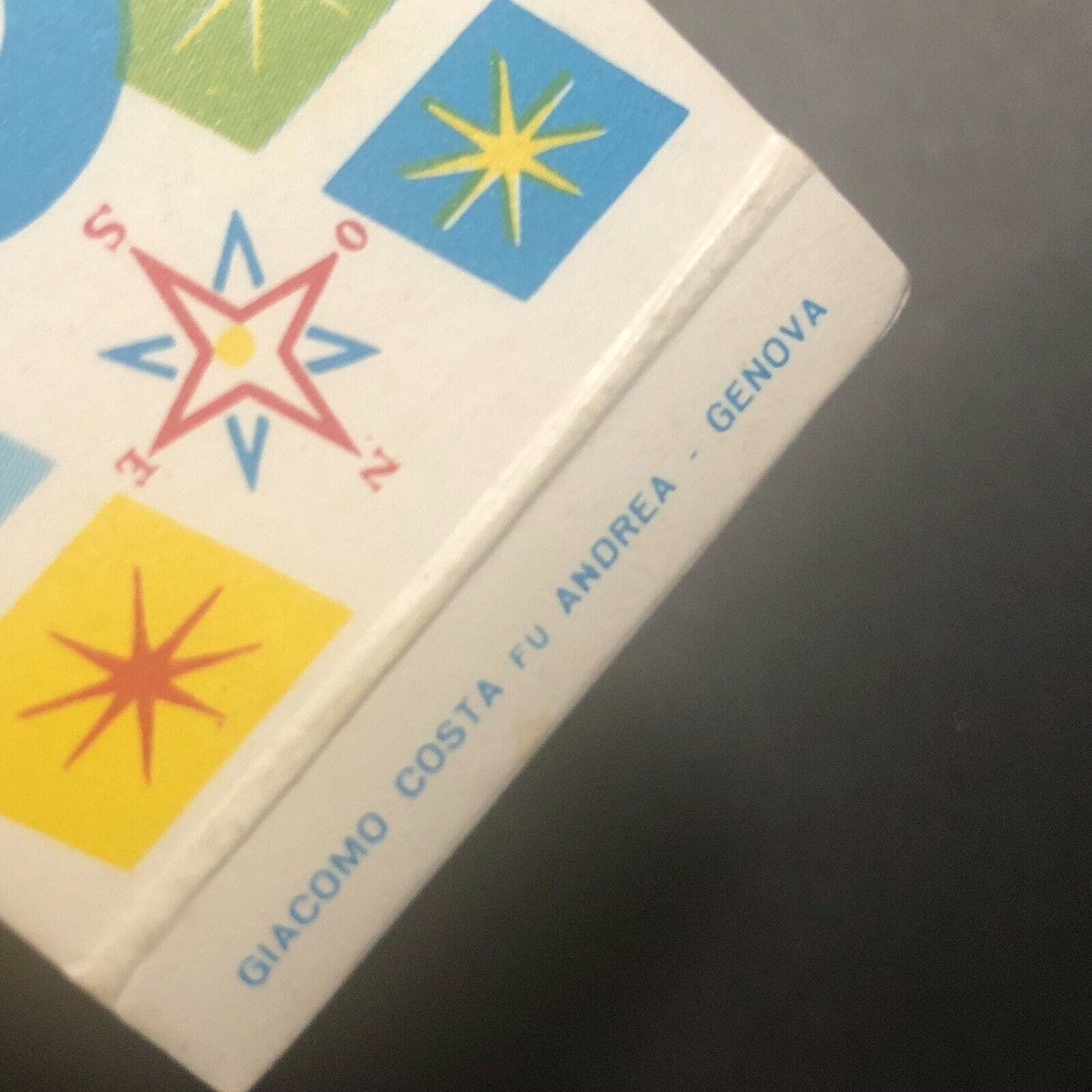 1970's-80's Full Matchbook - Costa Lines Giacomo Costa fu Andrea - Genova