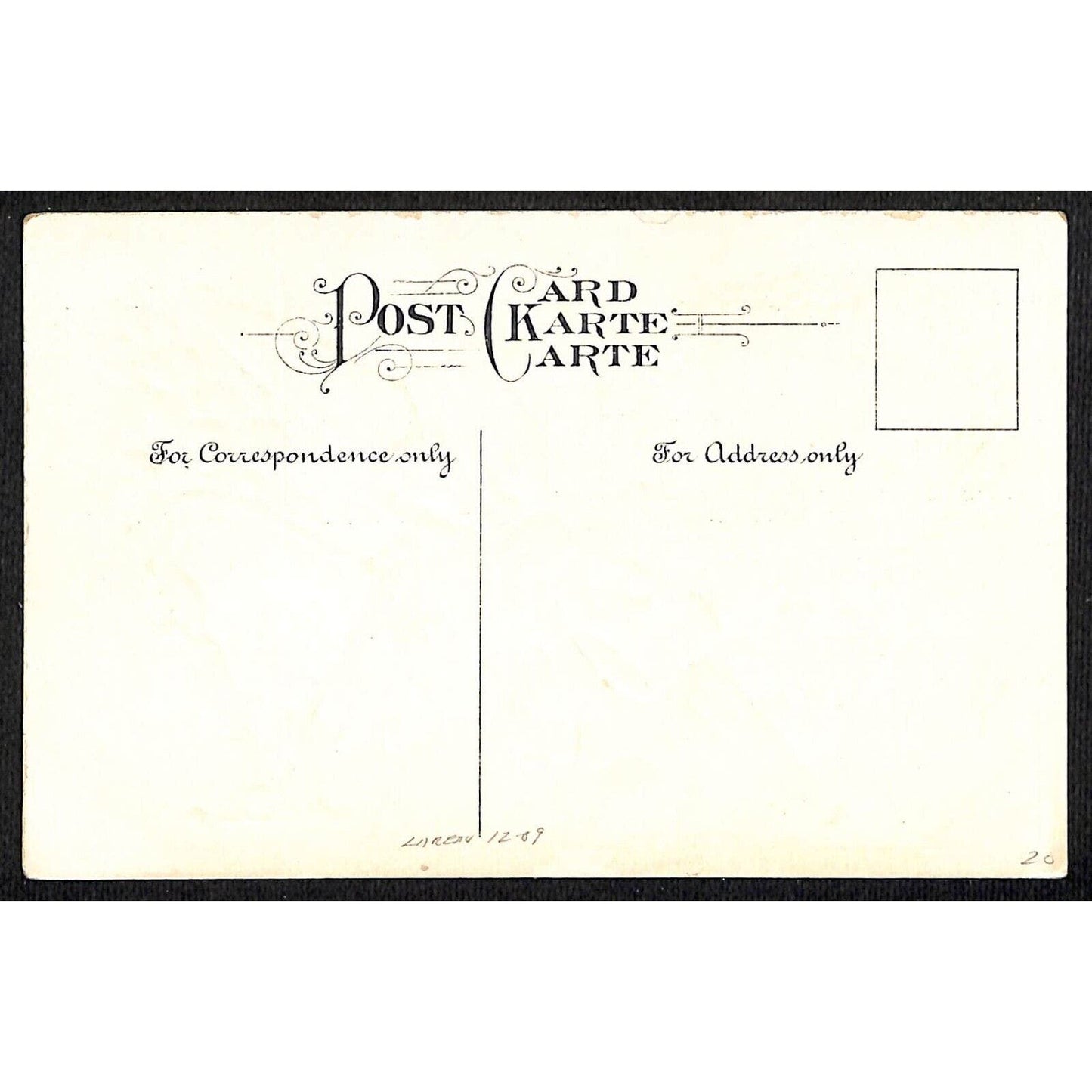 St. Patrick's Day Postcard Harp Clovers Castle Emboss w/ Gilt NP c1910-1920