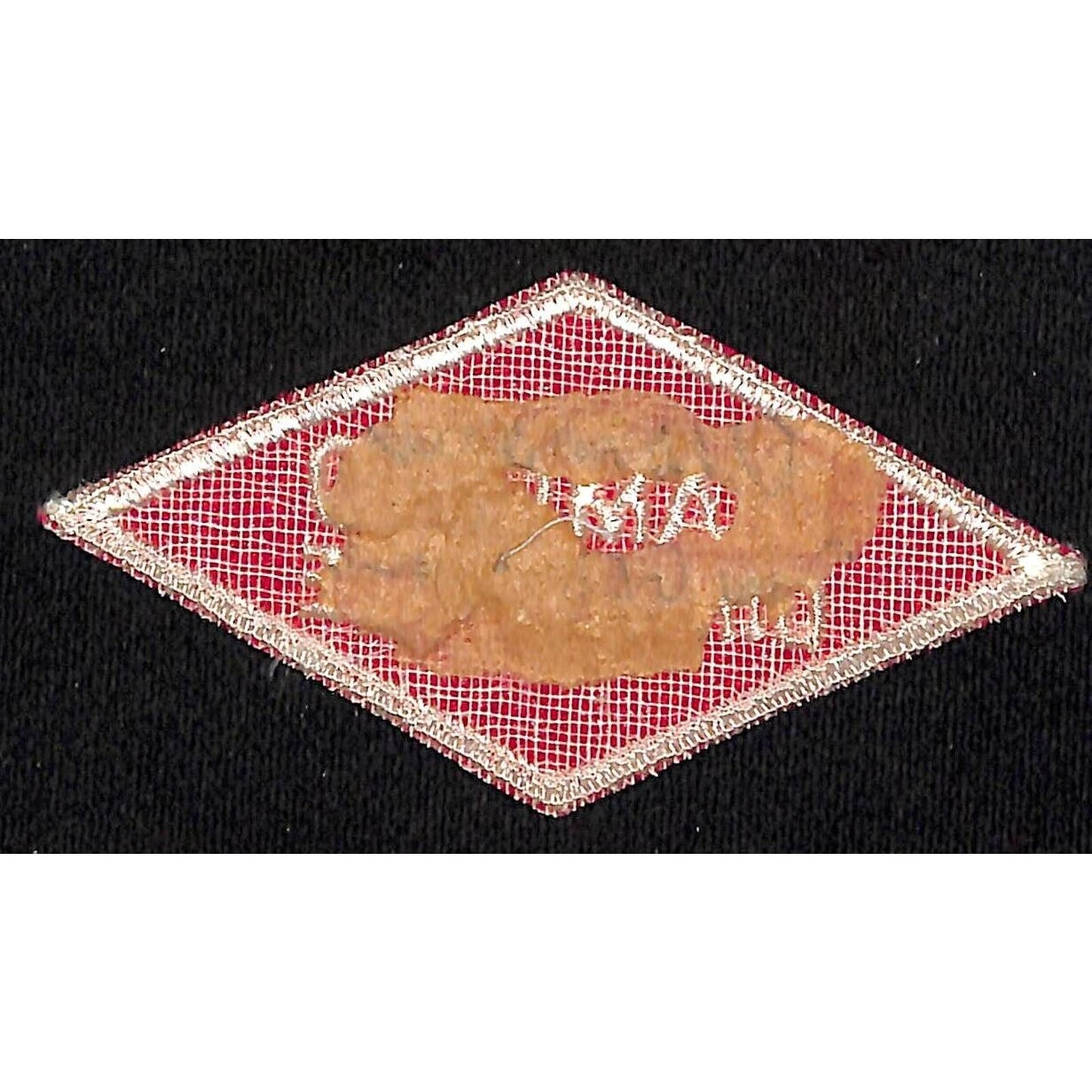 Diamond Ginger Ale Waterbury, CT Embroidered Soda Patch c1950's-1960's VGC