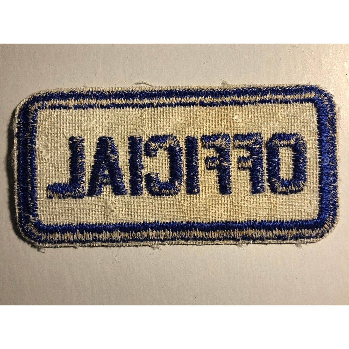 "Official" Vintage Embroidered Patch c1960's-70's VGC (Racing Related)