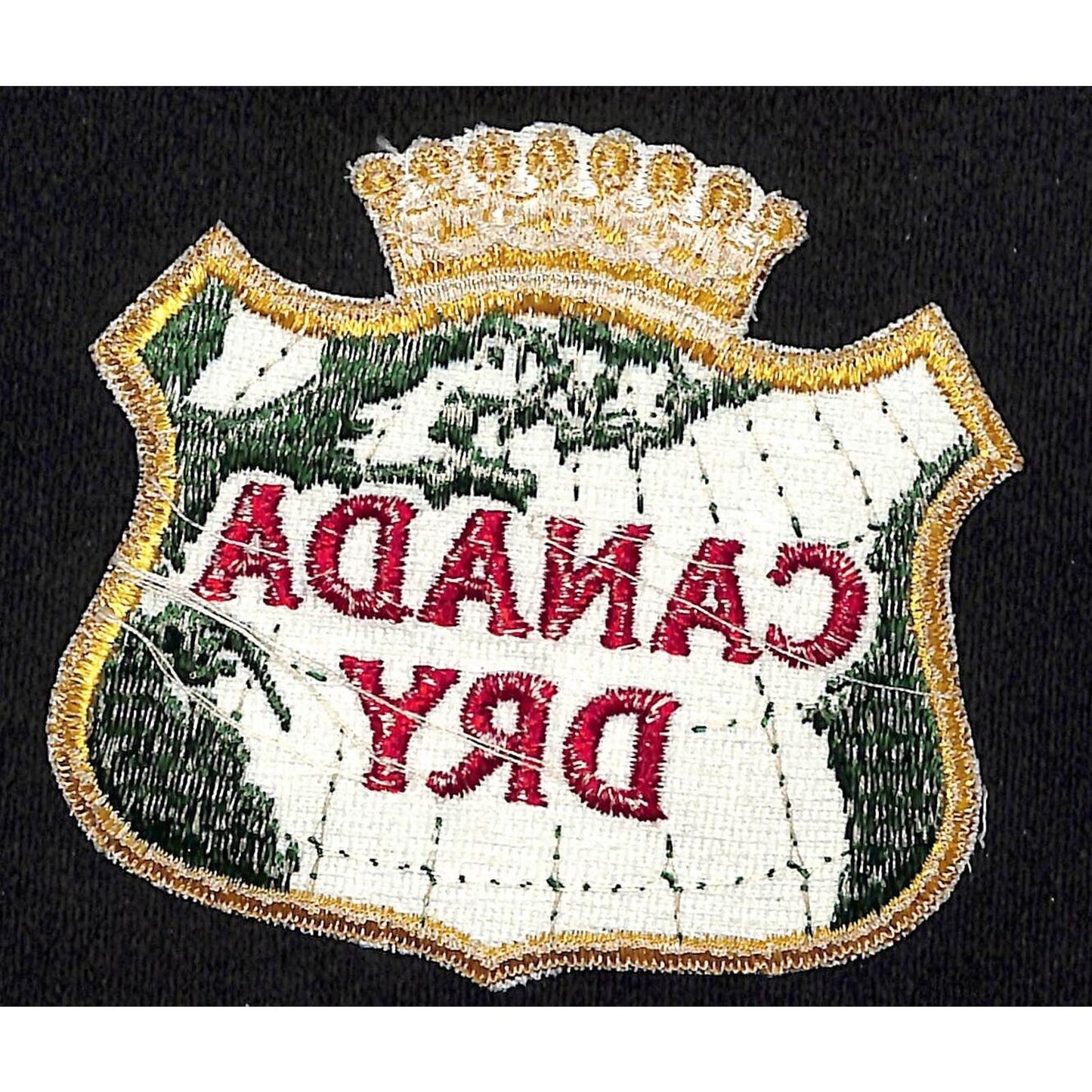 Canada Dry Ginger Ale Embroidered Soda Patch c1960's-1970's - VGC