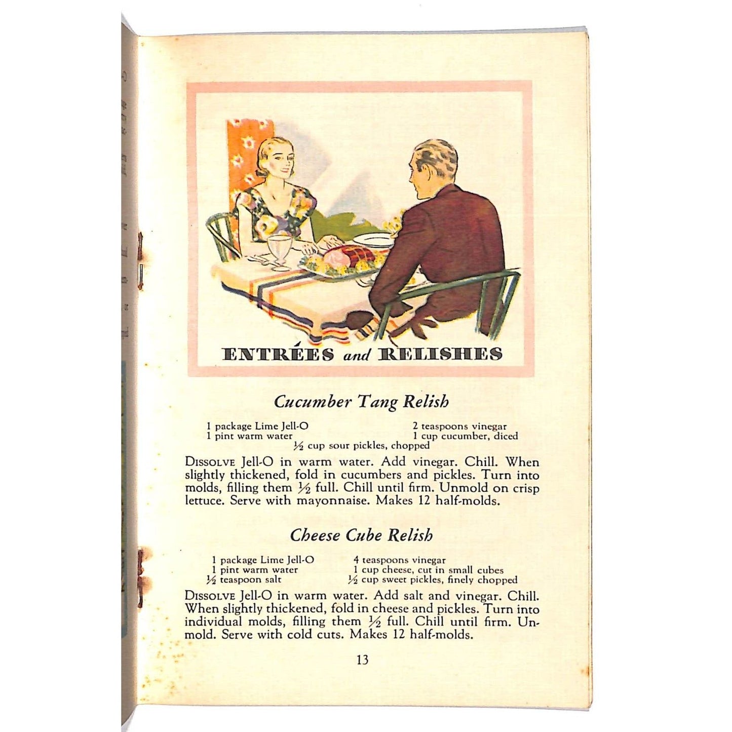 Jell-O Recipe Booklet "..Without Boiling Water! "48 New Recipes" c1932 23pp.