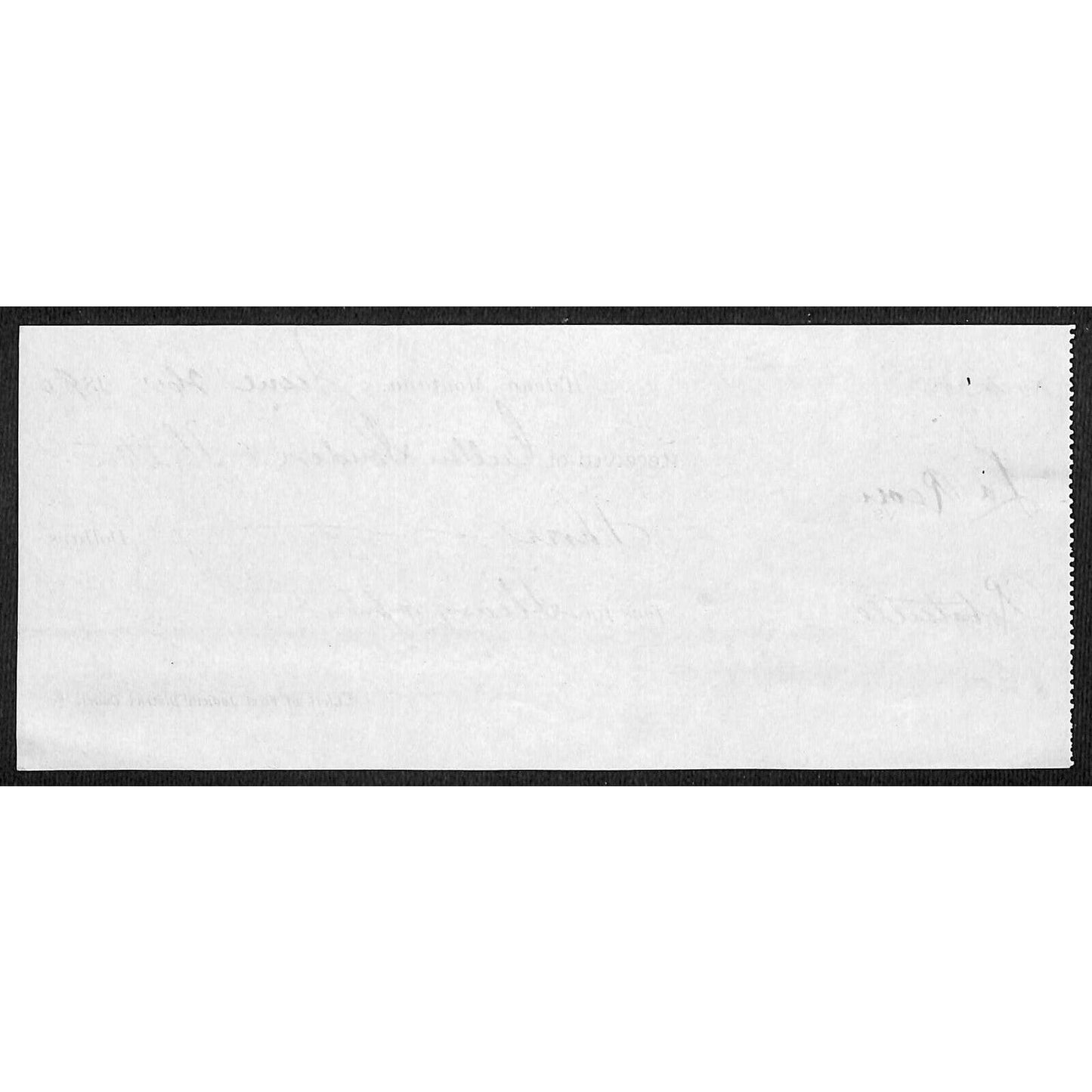 Helena Montana Cullen, Sanders & Shelton L/O 1890 $3 Judicial Payment Receipt
