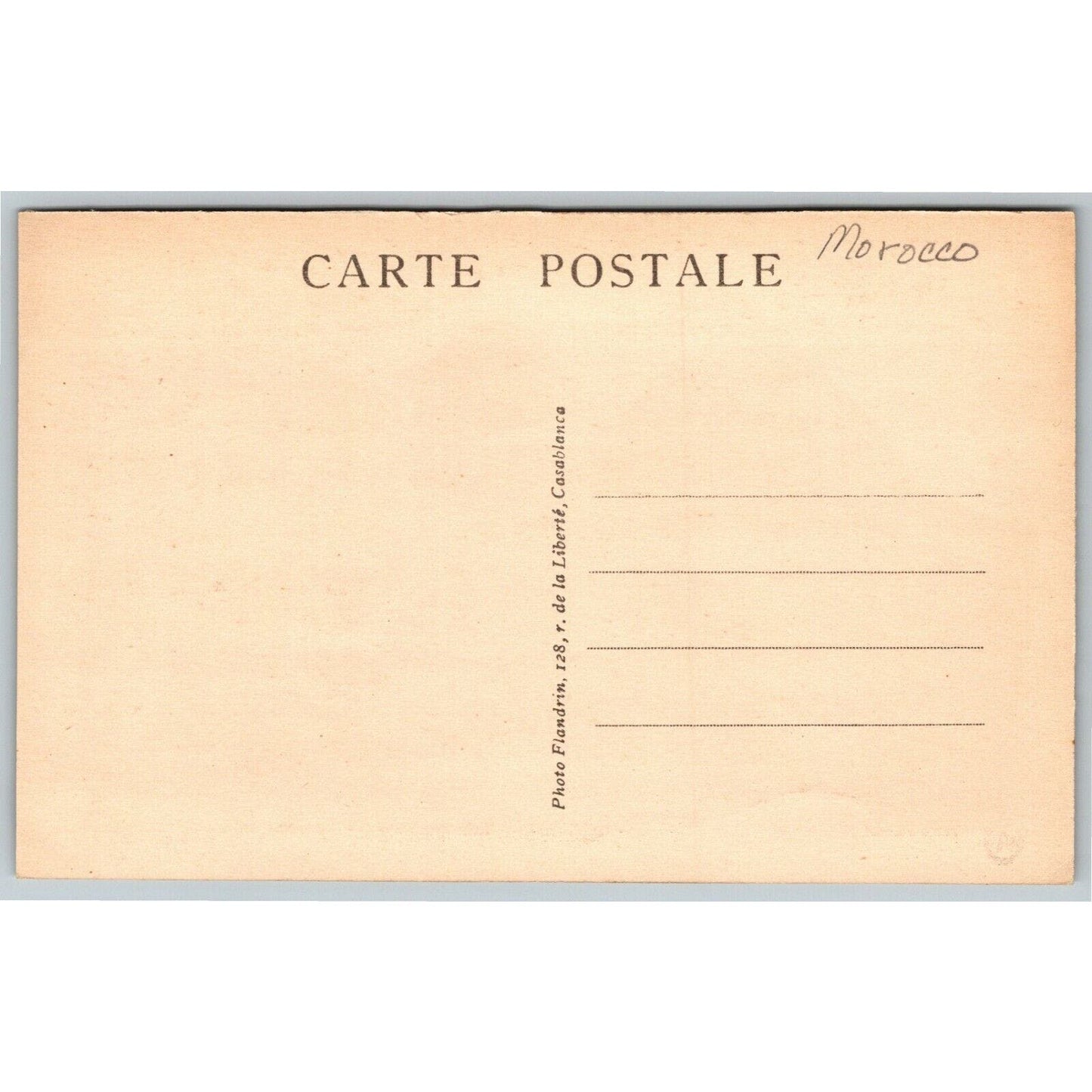 Vintage Postcard "Meknes - Bab Mansour" Morocco