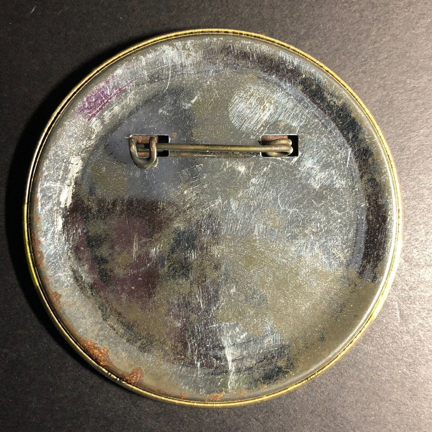 Hiram Walker's Martini 3" Steel Pinback c1950's - Scarce