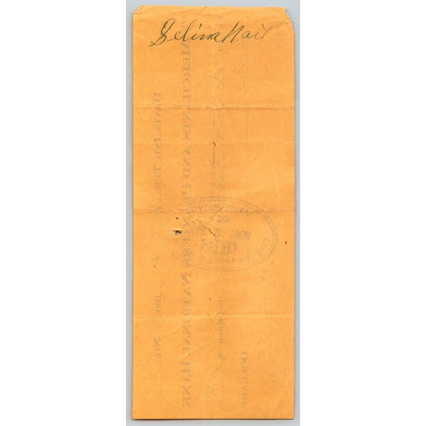 Davis, OK Indian Territory* 1908 Merchants and Planters Bank Check - Scarce