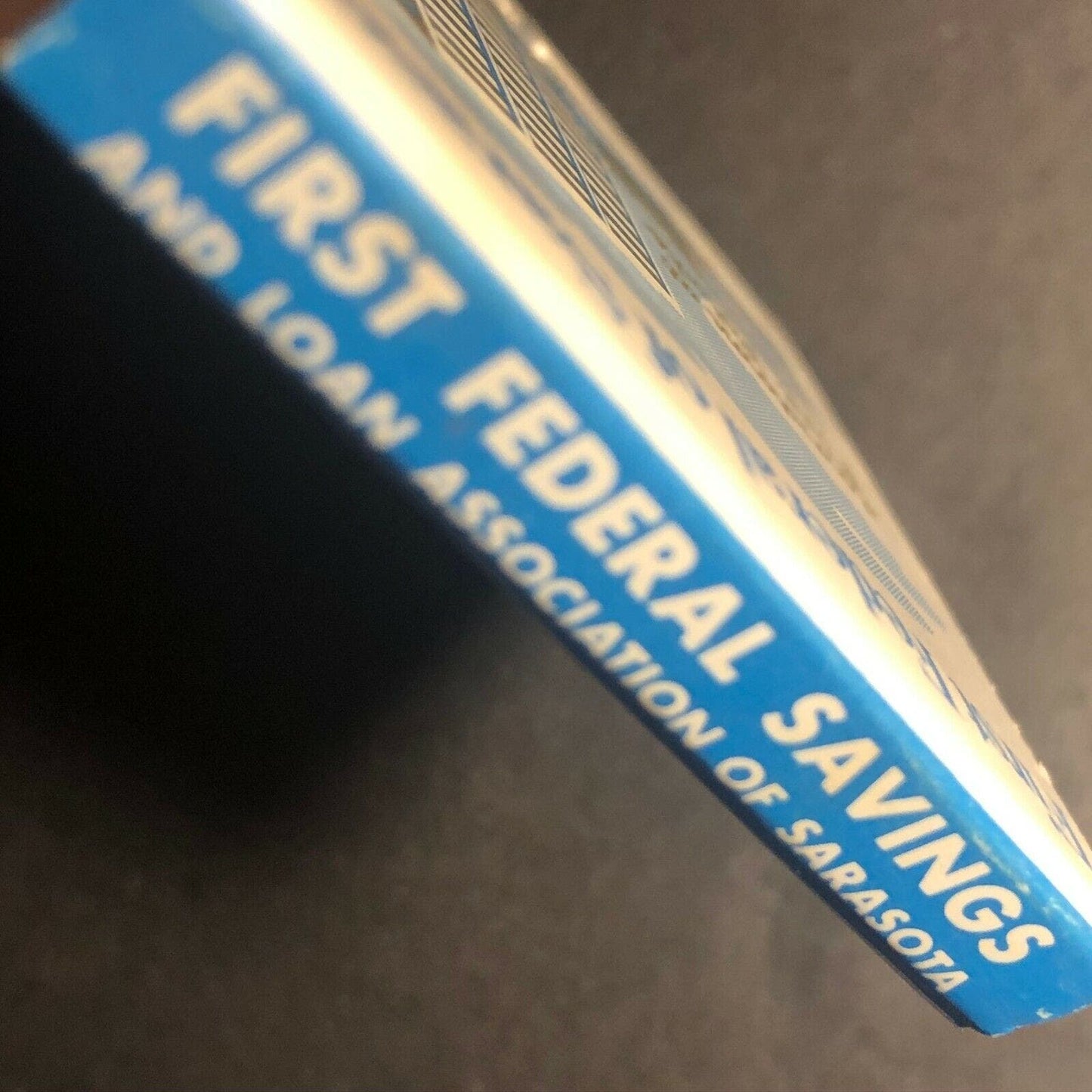 60's-70's Full Matchbook "First Federal and Loan of Sarasota" FL