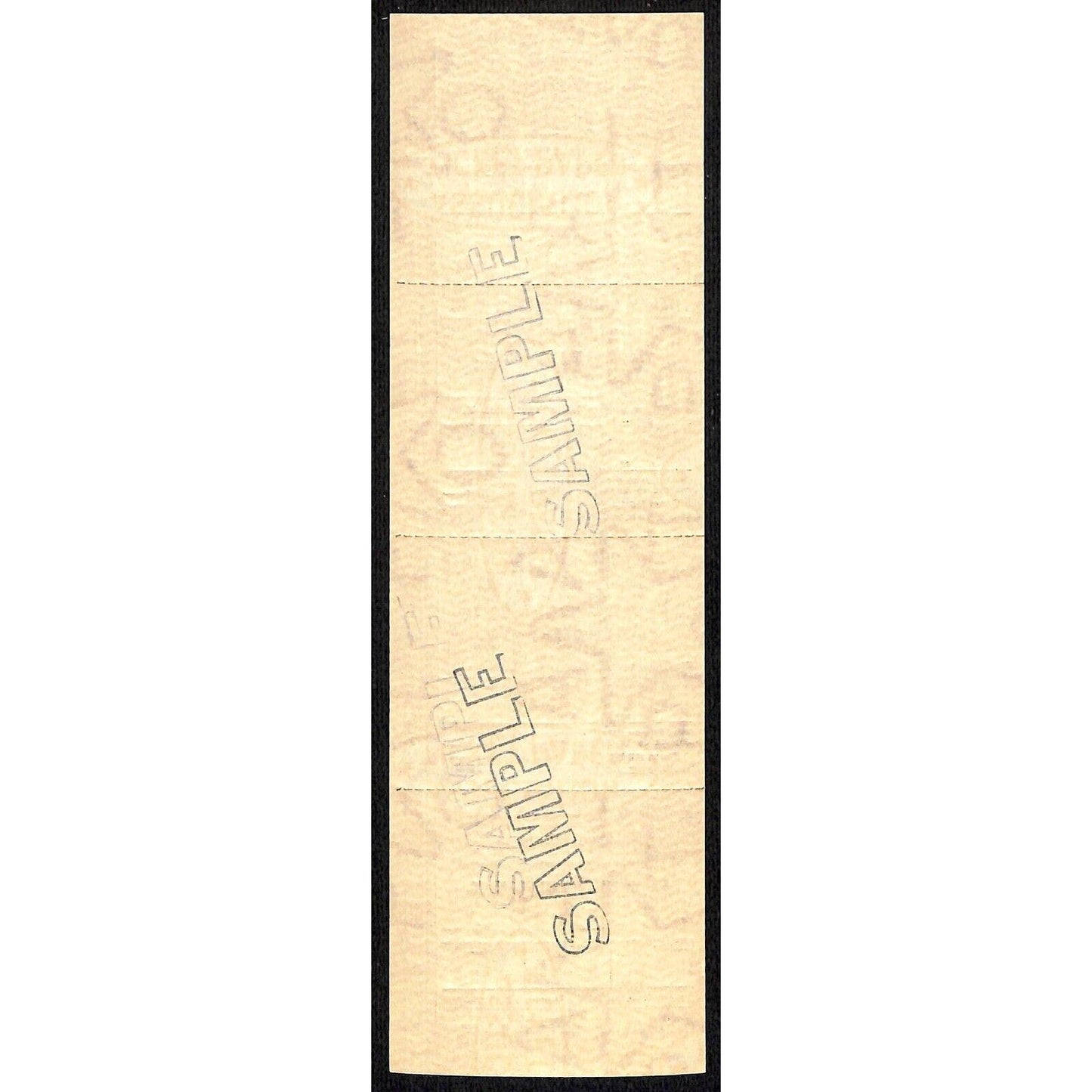 N.Y.C.R.R. - D. & H. R. R. New York / Albany SAMPLE Ticket c1960's Scarce #17172
