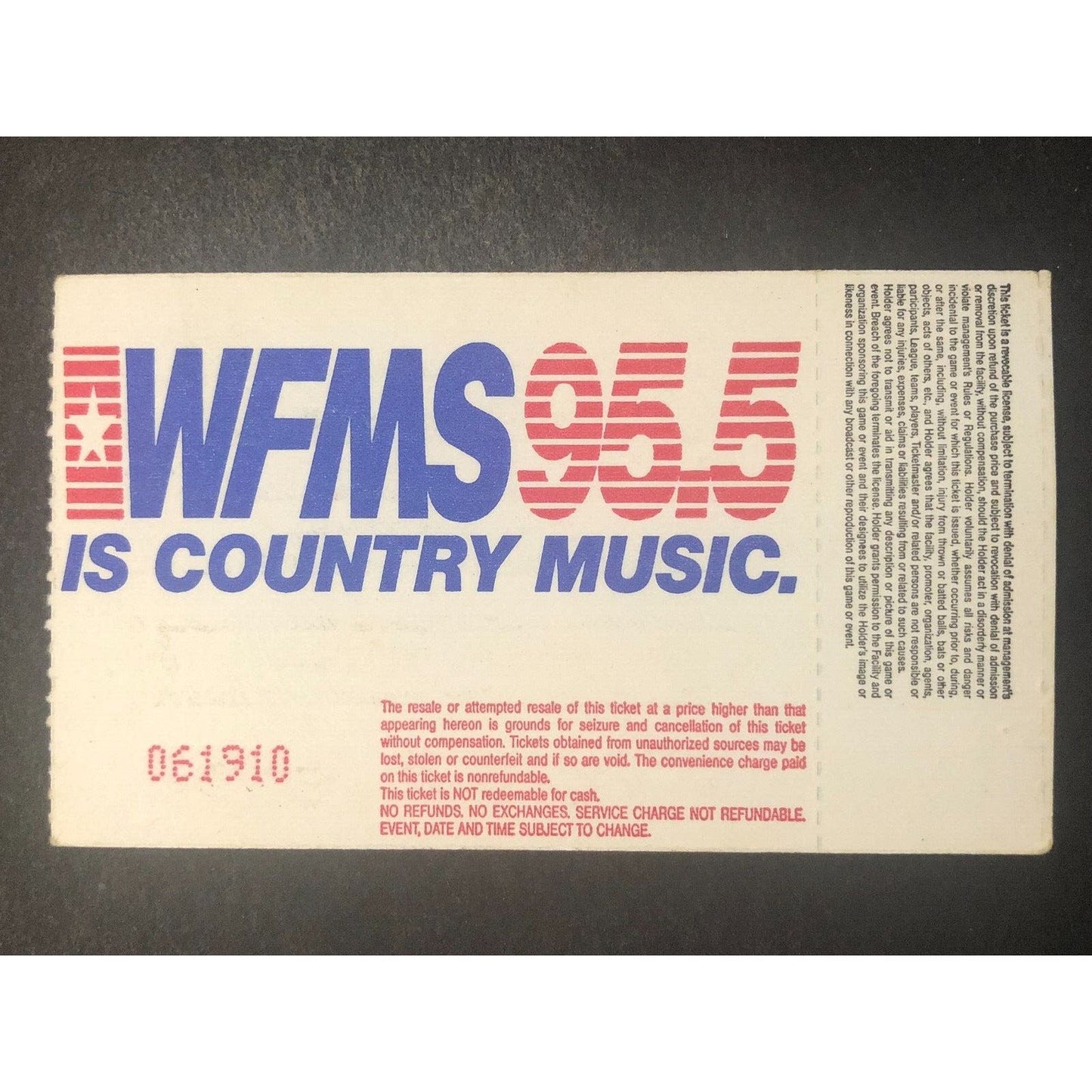 A.J. Foyt's Hulman 100 Indiana State Fairgrounds 5/28 1993 Ticket Stub