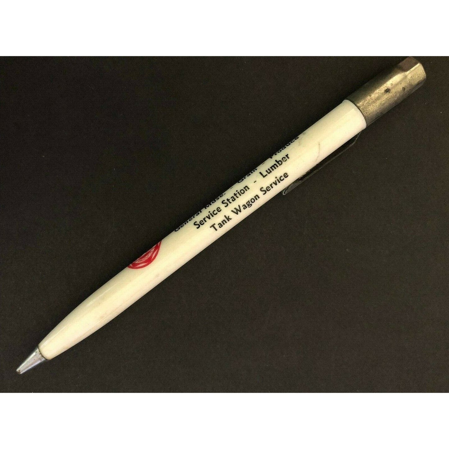 c1960's-70's "Burns Farmers Co-op Union" Burns, Kansas Advertising Pen