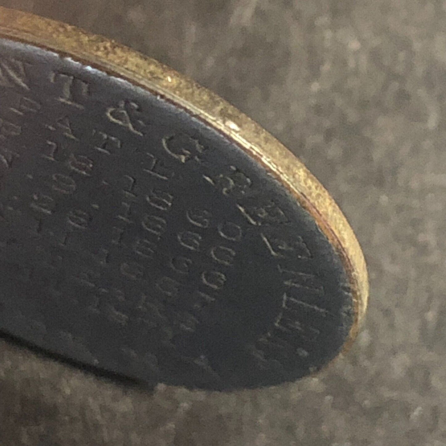 Rochester, NY Sargent & Greenleaf (Safe Mechanisms) ID* Token c1880's 28.7mm