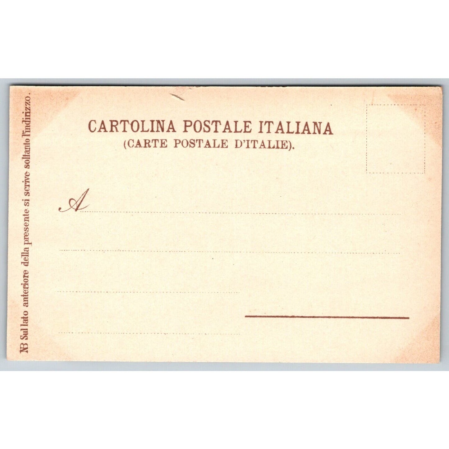 Italian Postcard Amalfi from the Grand Hotel dei Cappuccin - 1901-1907 NP VGC