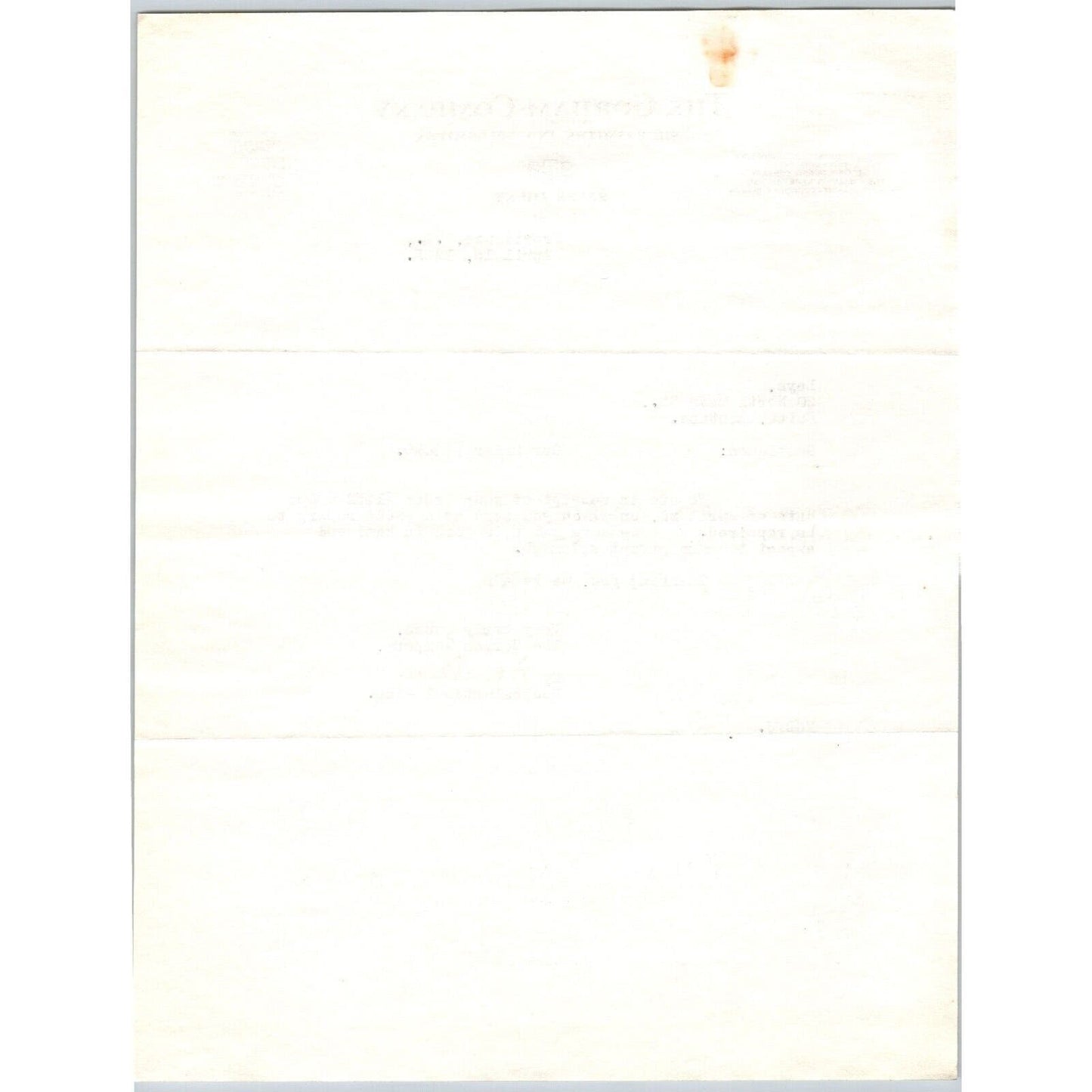 Gorham Co Silversmiths to "Leys" Jewelers Butte, MT 1925 Letterhead re: Rosary