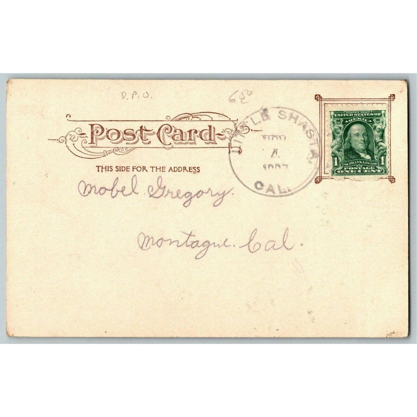 Vintage c1907 Postcard "Prospect Point, Niagara Falls N.Y."