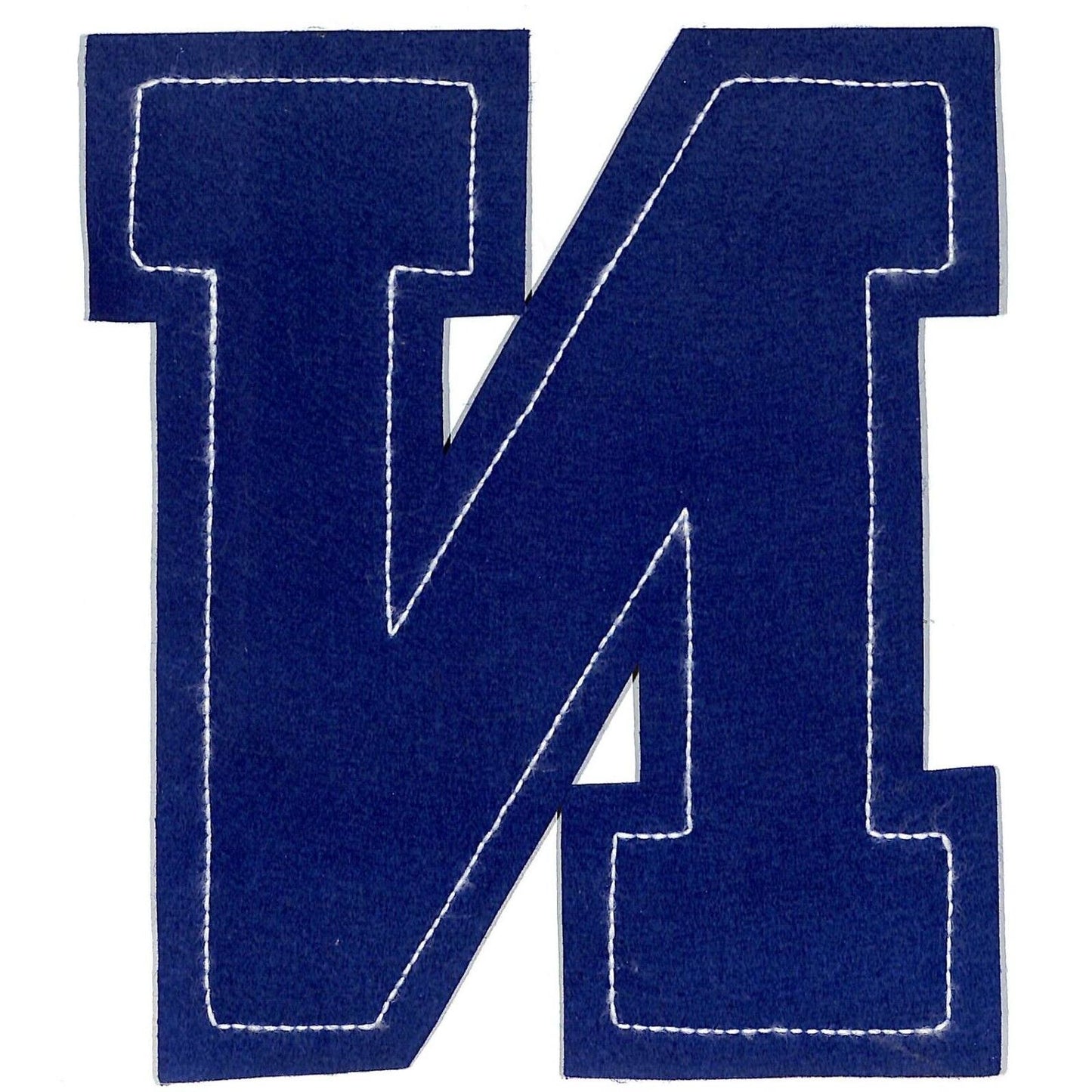 Vintage Varsity Letter Large Letter "N" Green and Blue 7 3/4"