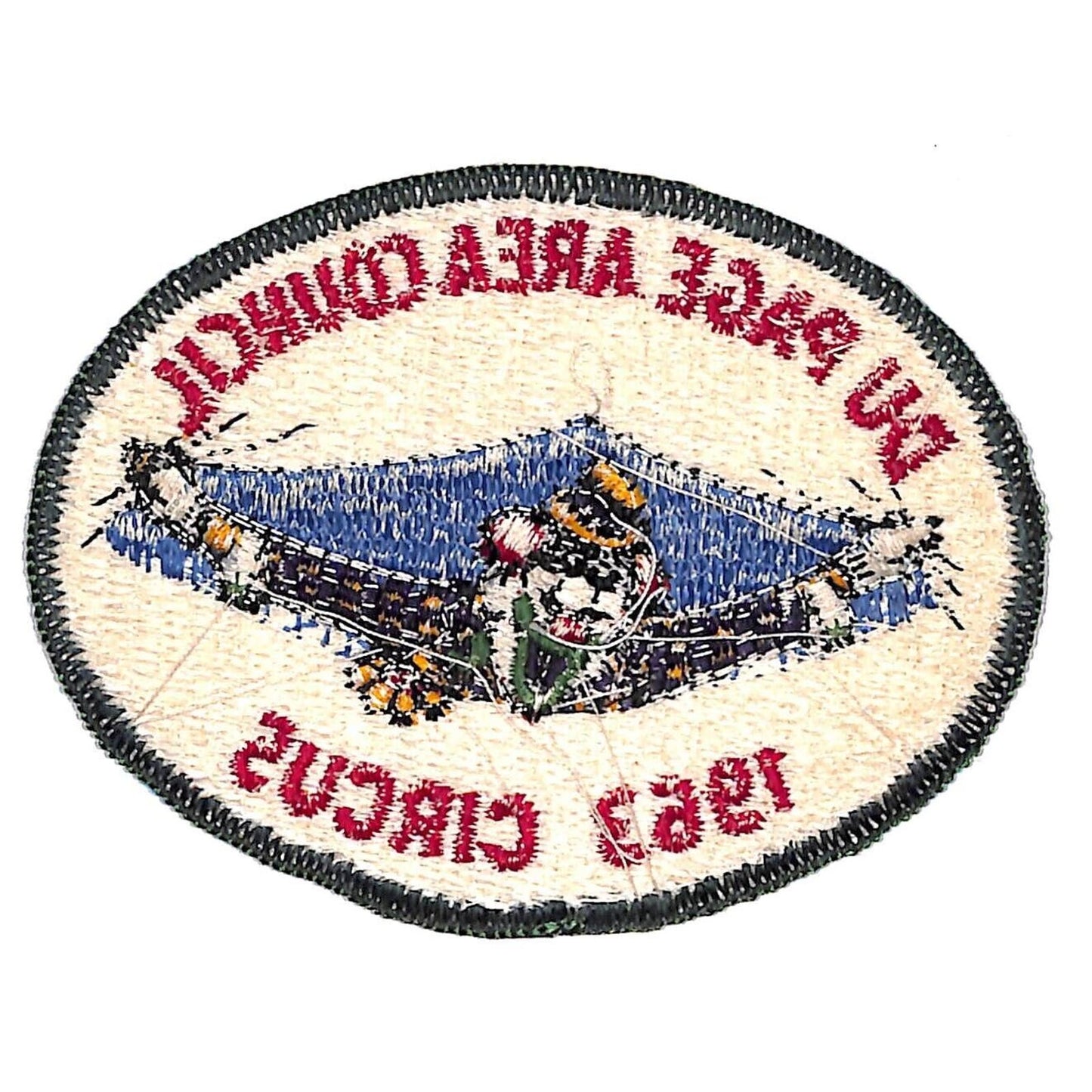 BSA Patch Du Page Area Council 1963 Circus Clown VGC Scarce