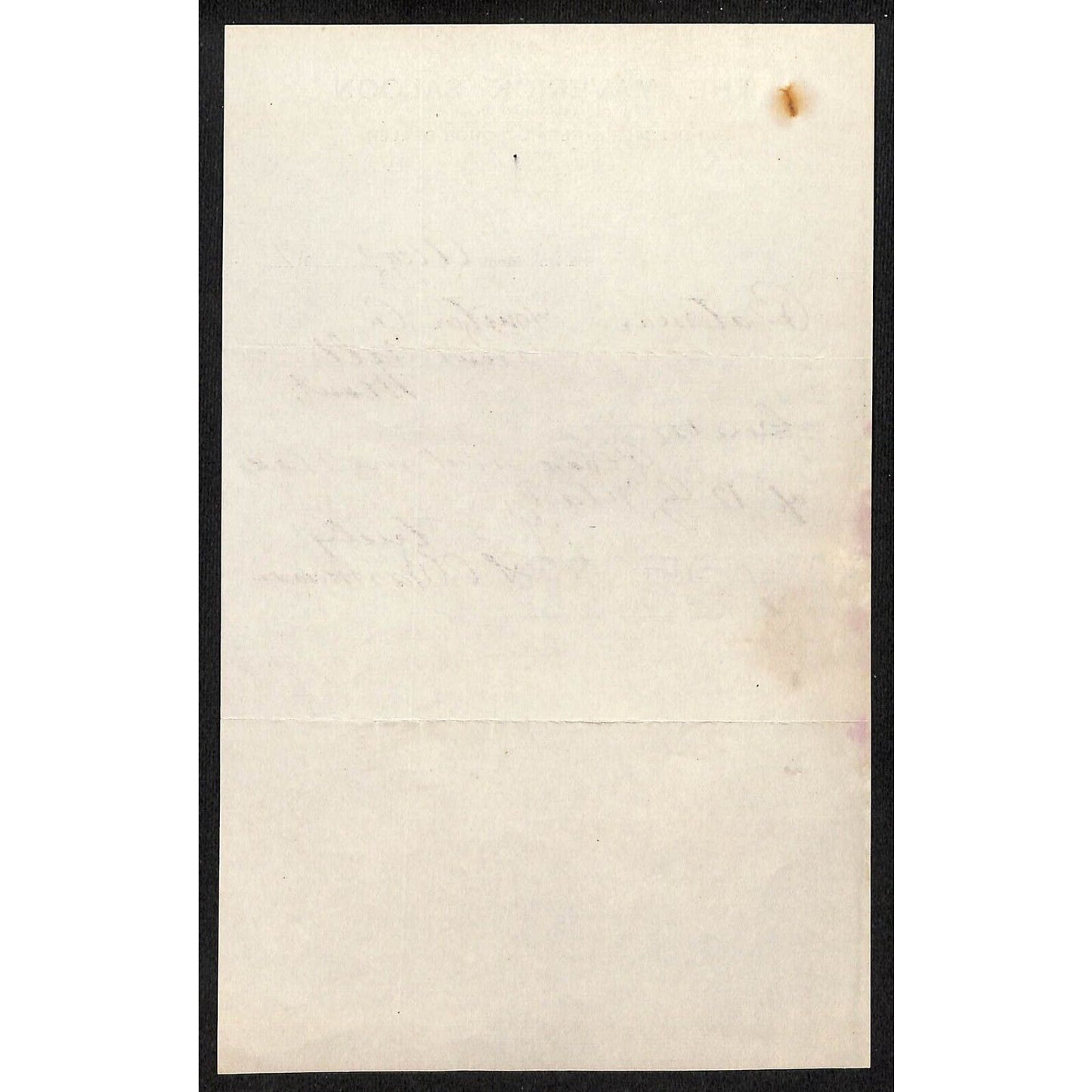 Harlem, MT "The Maverick Saloon" Liquor Dealer 1917 Letterhead Bateman Switzer