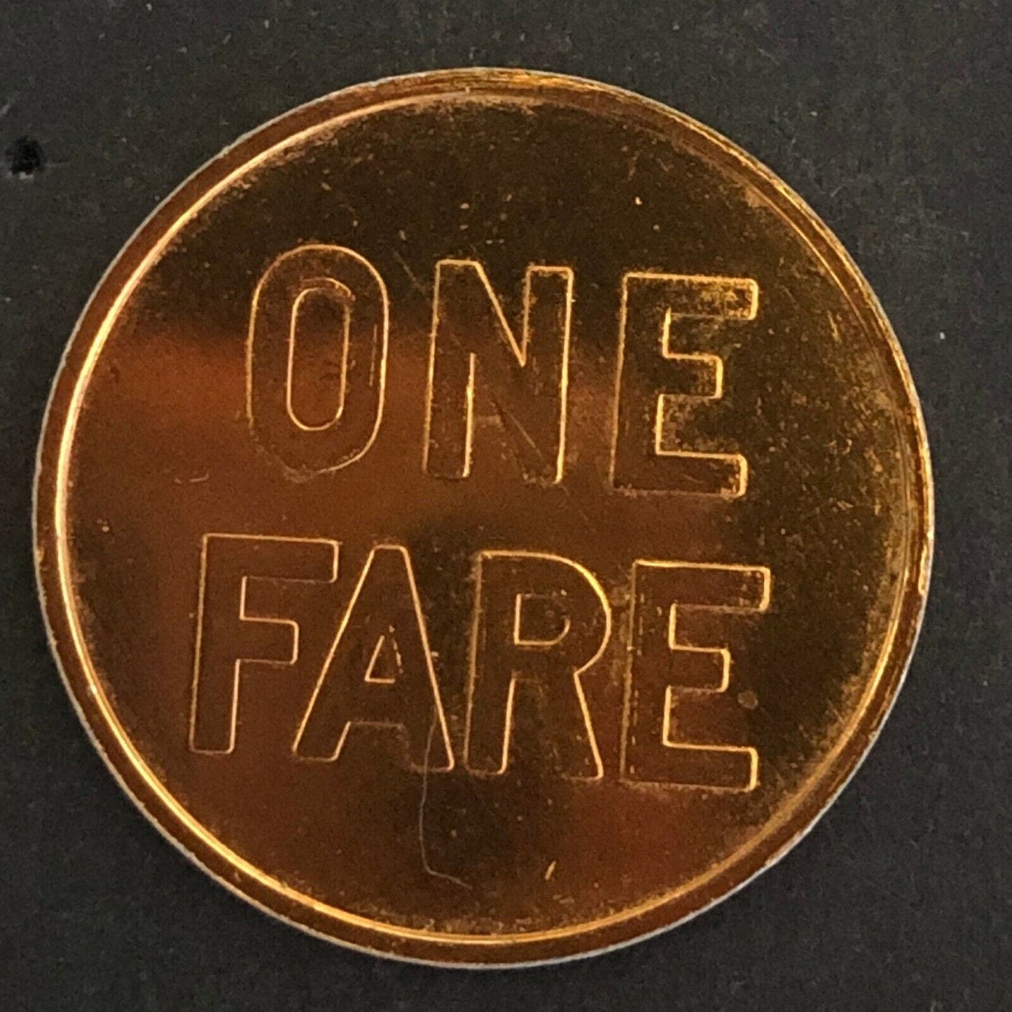 Scarce Aluminum Regional Transit System RTS Gainesville, FL One Fare Token 25mm