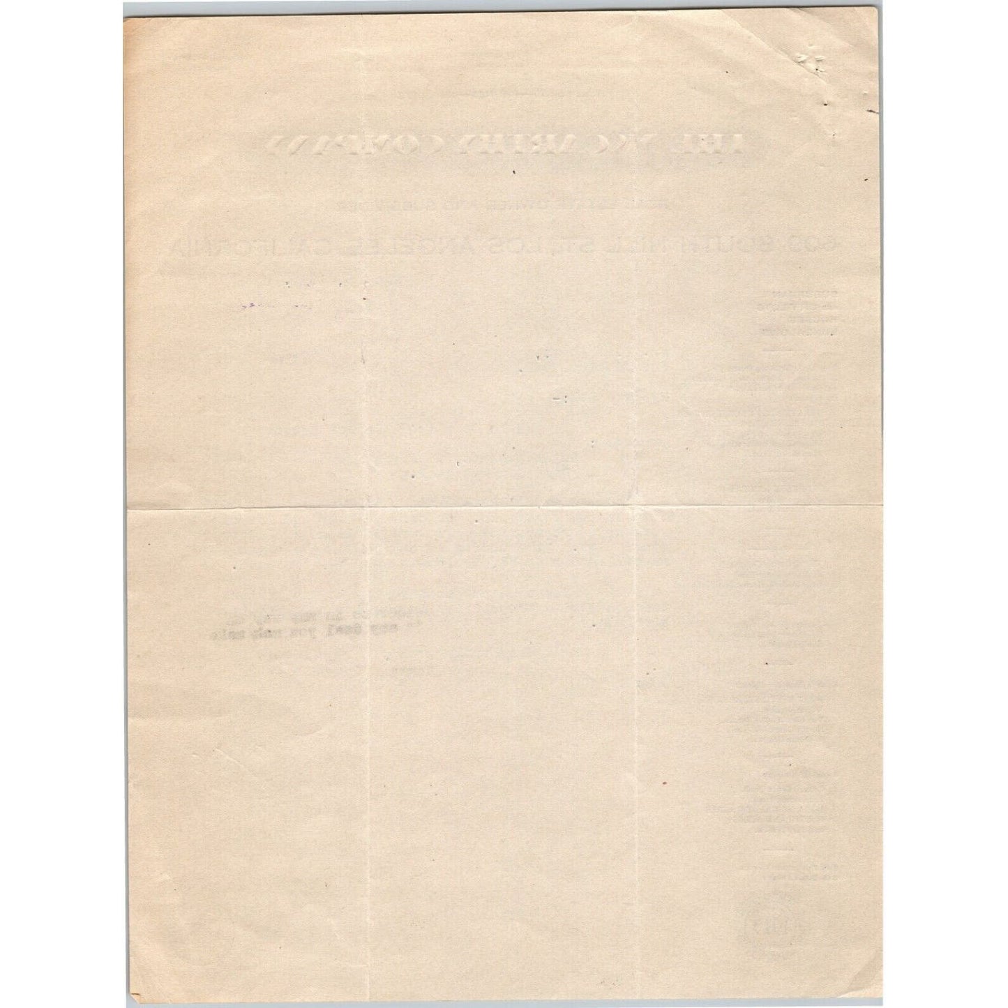 McCarthy Co. Real Estate 1915 Letterhead Panama-California Intl. Expo Seal
