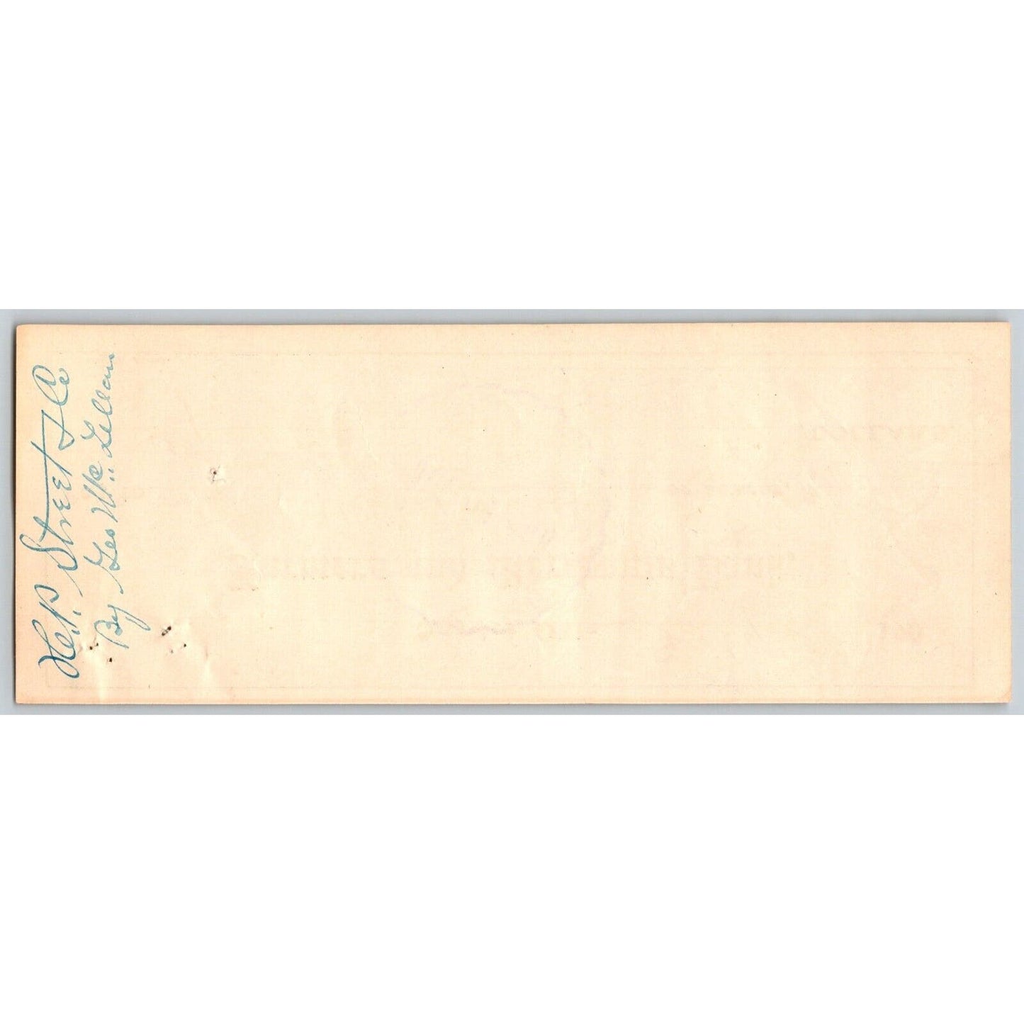 Snyder, Oklahoma 1906 Farmers and Merchants Bank Check