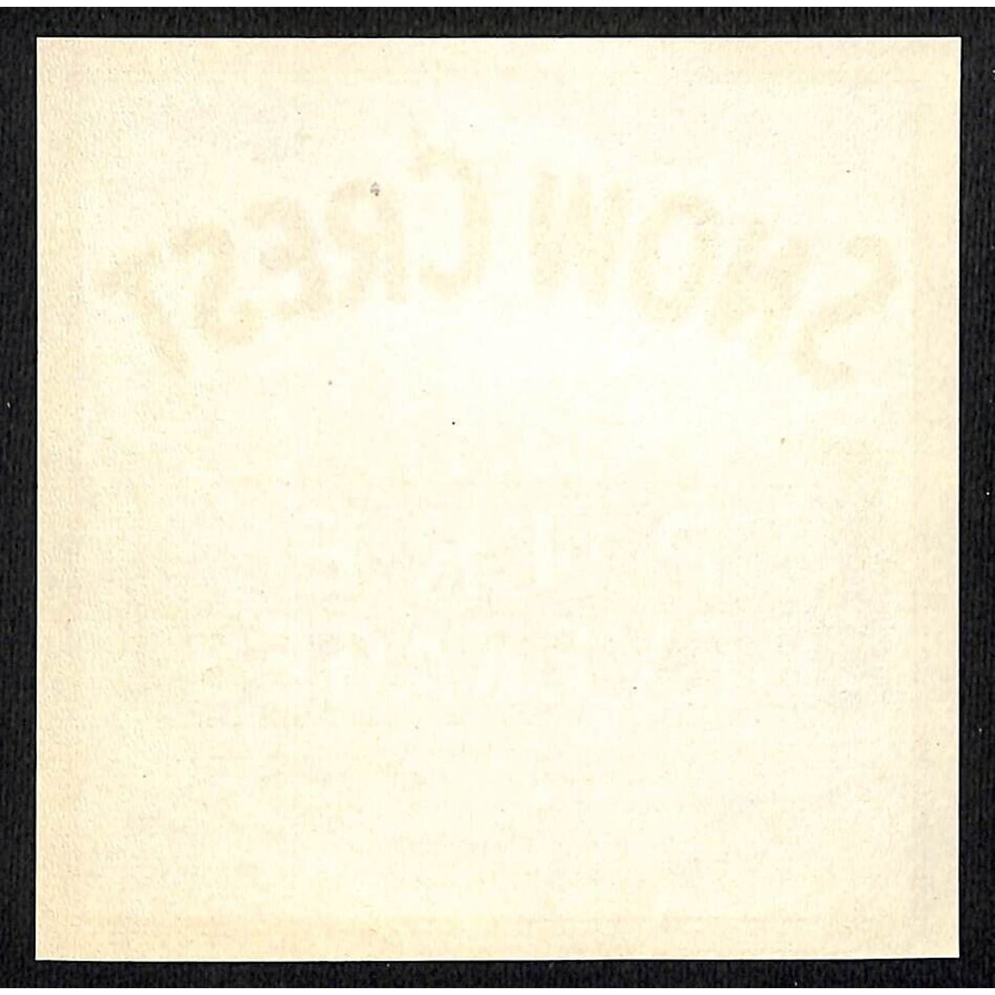 Snow Crest Pure Beverages Paper Soda Label Salem, MASS c1950's