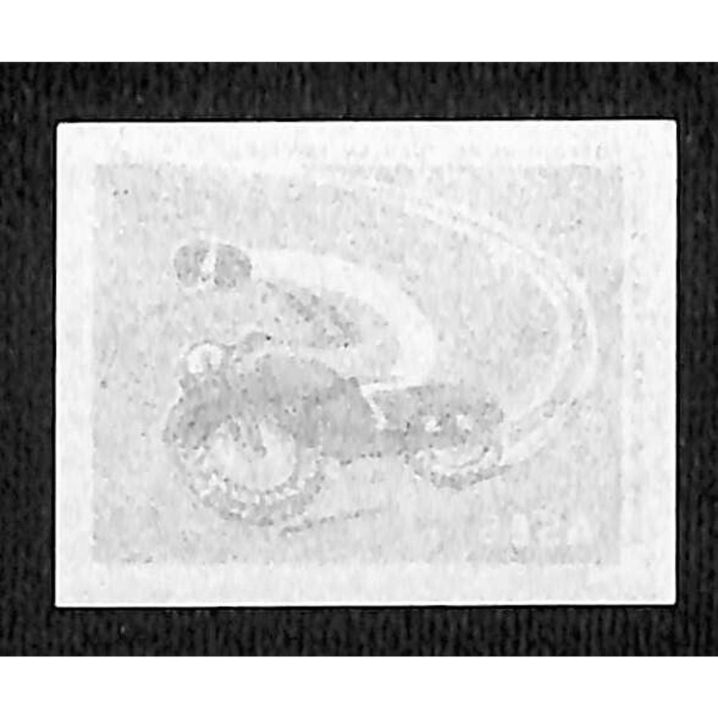 Vintage Matchbox Label Portuguese Match Stick Motorcycle Racing c1960