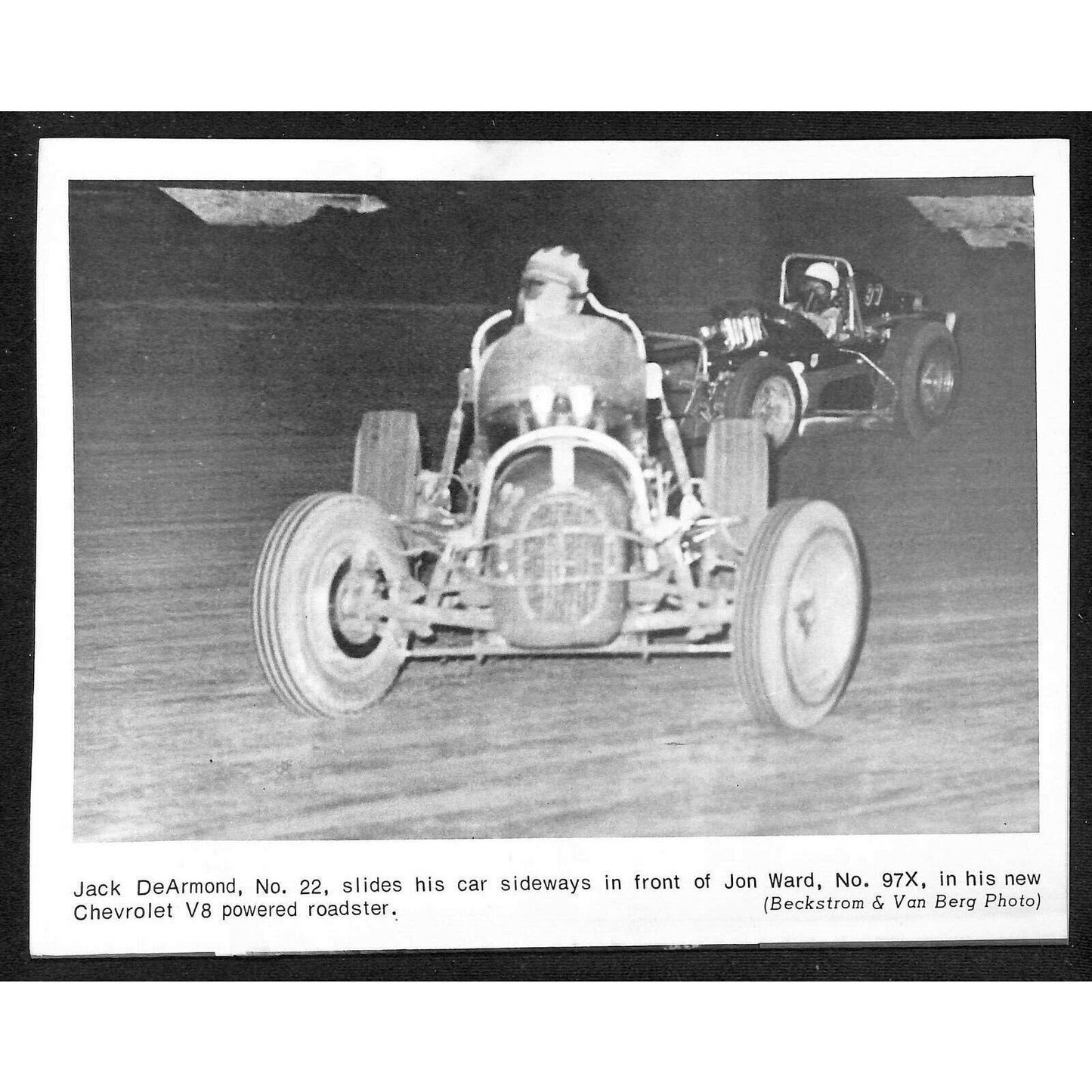 Scarce 8/6 1966 Sprint Car Auto Racing CRA Program Whiteman Speedway 16pp.
