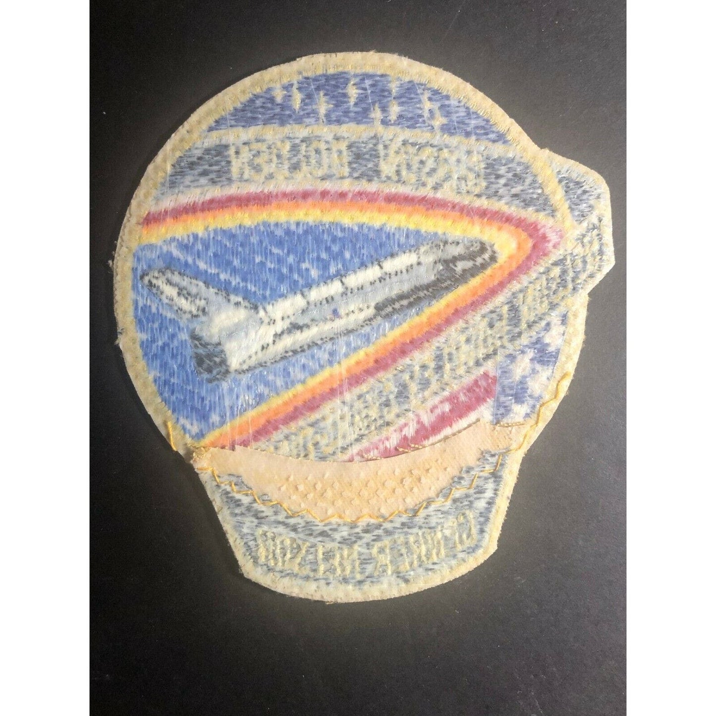 Vintage NASA Shuttle STS 61-C Columbia Embroidered Mission Crew Patch