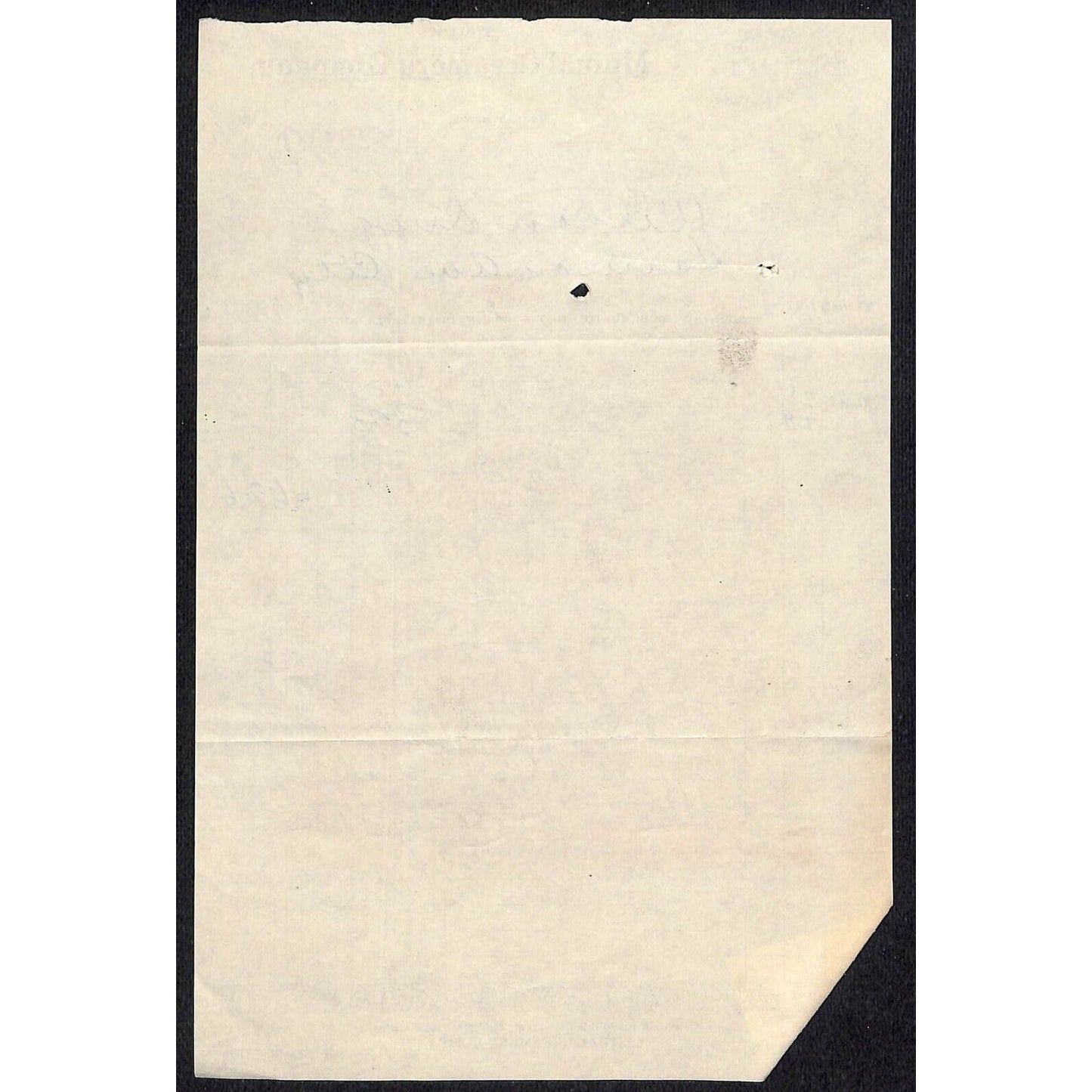 Mutual Creamery Co. Butte Montana c1933 Billhead Letterhead - Wilson Drug