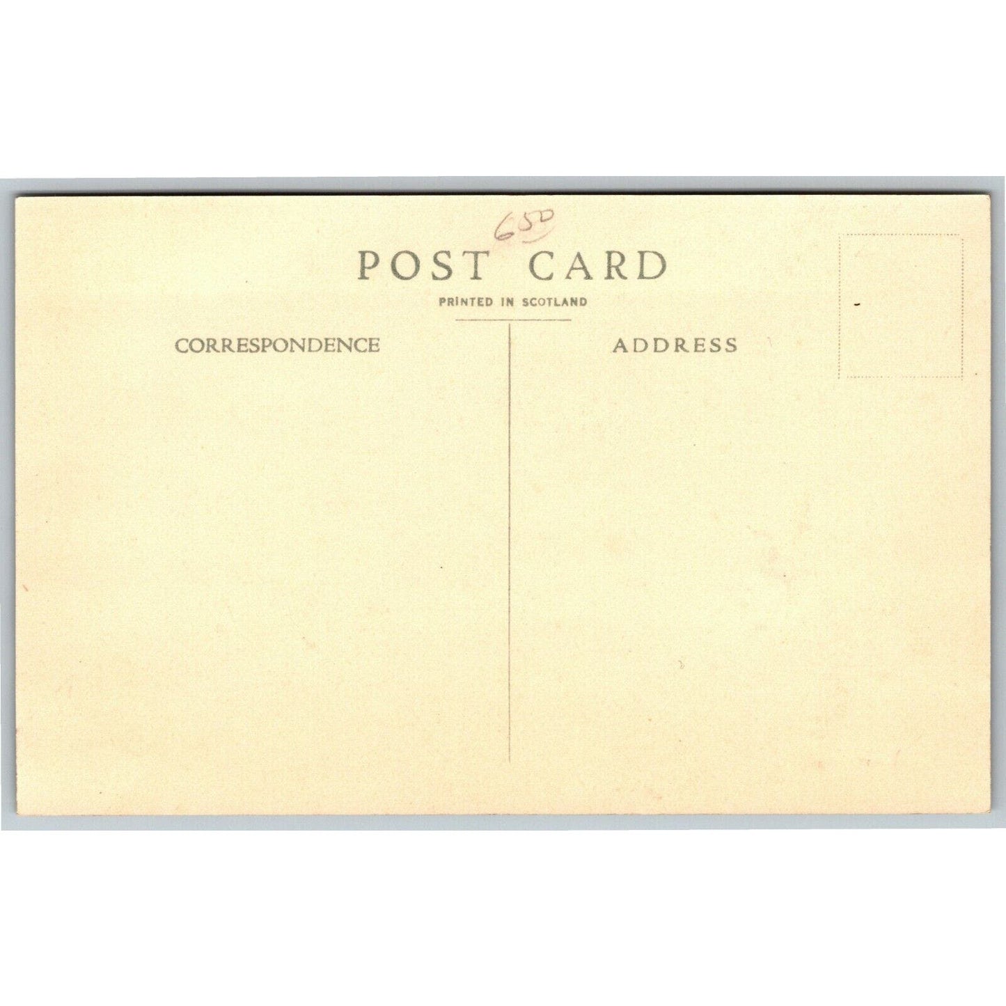 Scarce Hollywood Bowl California Postcard Empty - From Behind Shell c1920's NP