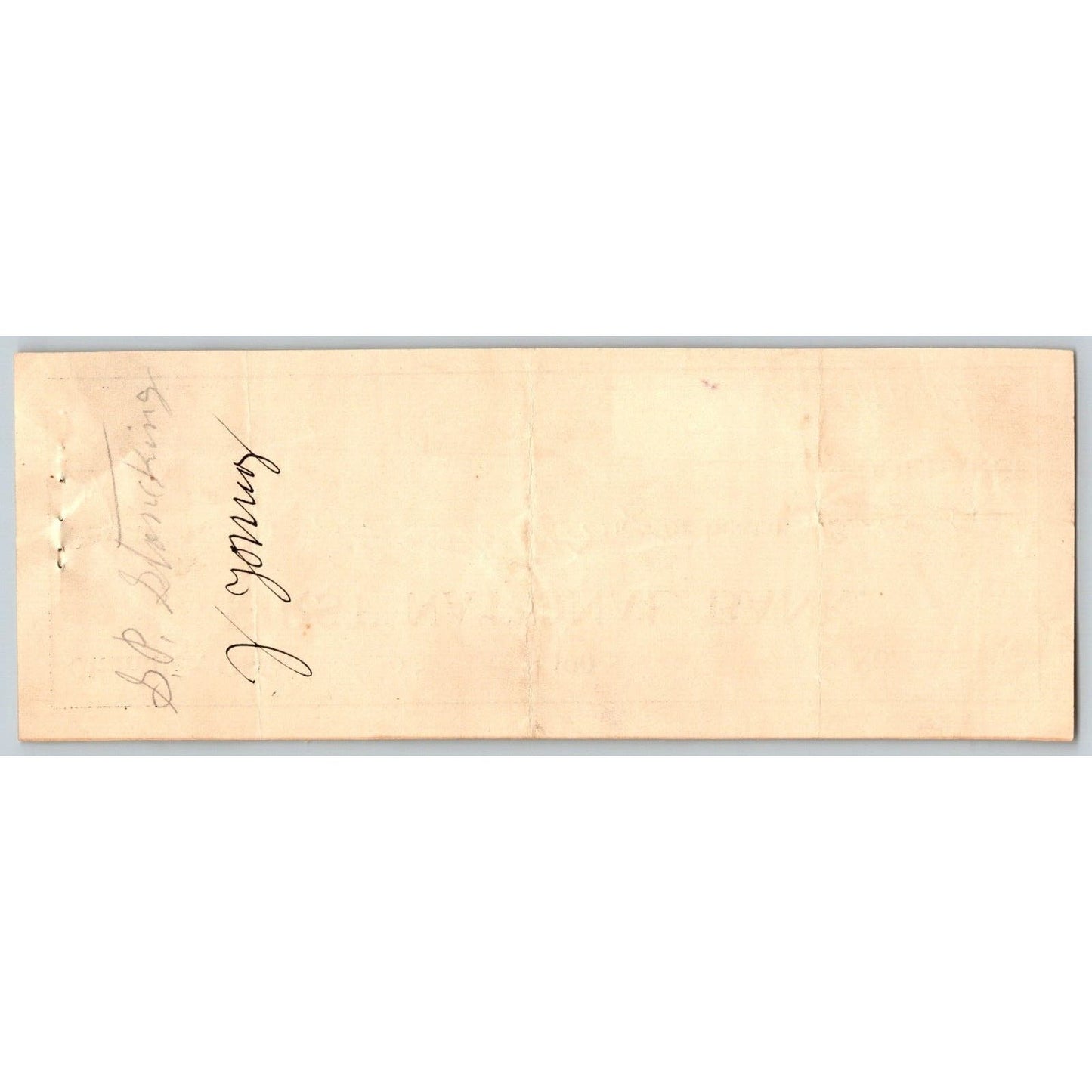 Chandler, Oklahoma 1903 Territorial FNB Bank Check Scarce